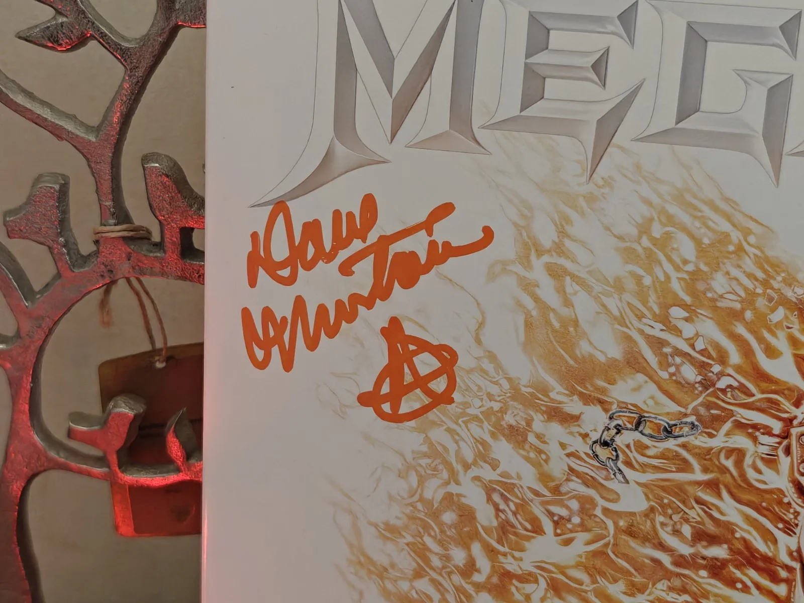 Megadeth Cover Signed Vinyl JSA Certified, image 4