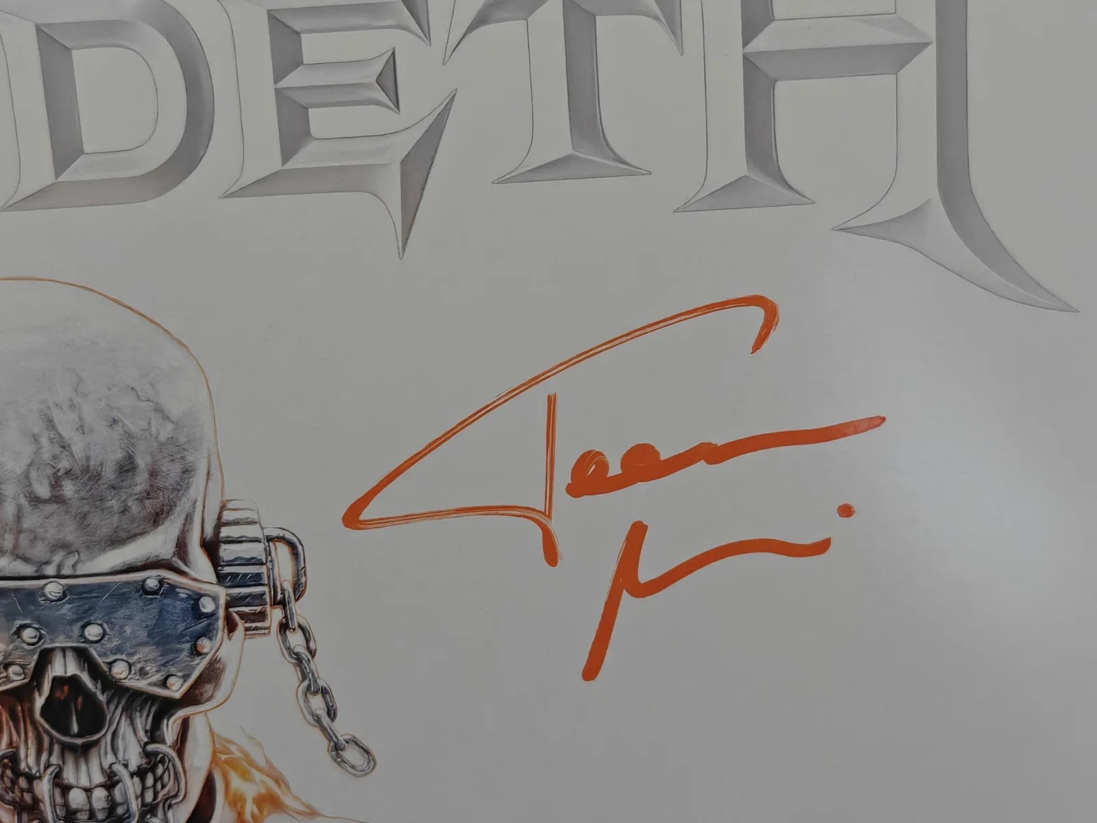 Megadeth Cover Signed Vinyl JSA Certified, image 5