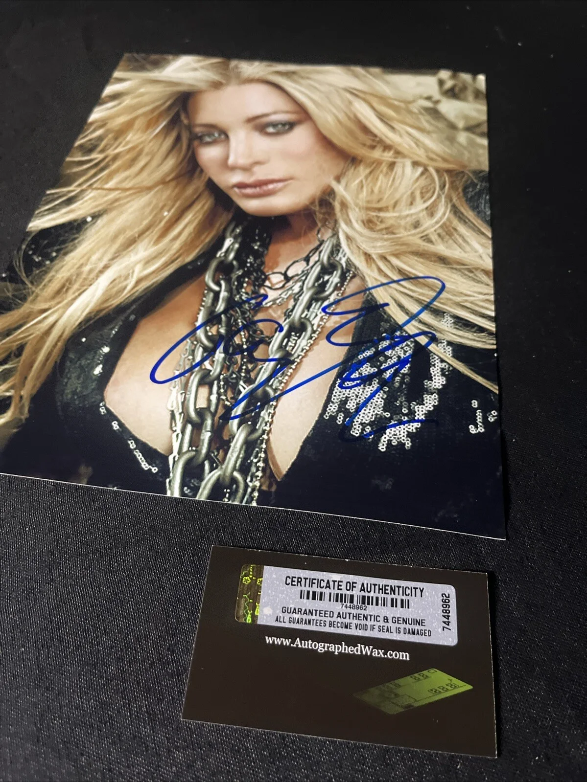 TAYLOR DAYNE Signed Autograph 8x10 Photograph COA Rare, image 2