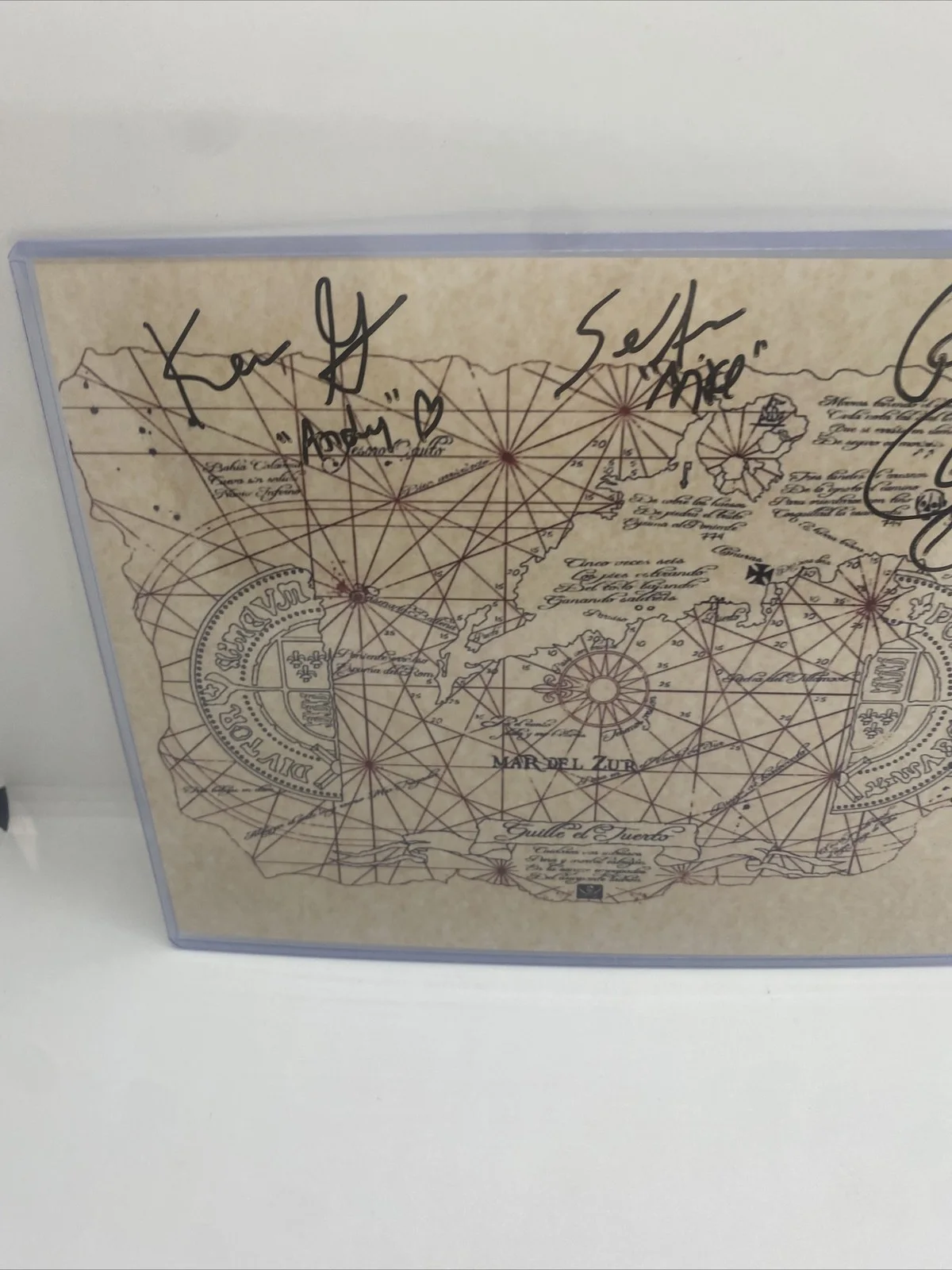 Sean Astin, Corry Feldman, Kerri Green — THE GOONIES Cast x3 (Feldman, Astin, Green) Signed 8x10 Autograph Official Pix, изображение 2