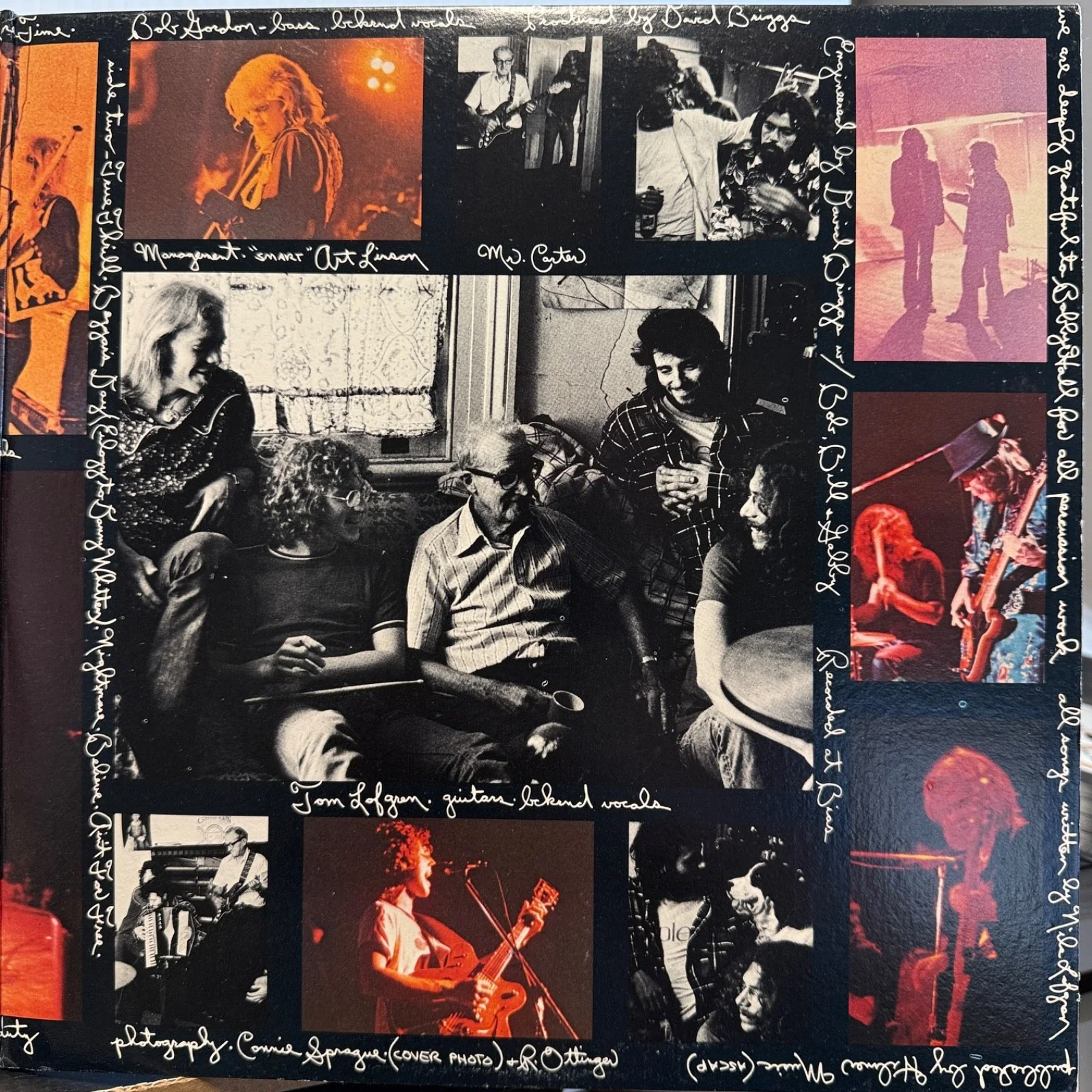 GRIN "Gone Crazy" - AUTOGRAPHED BY NILS LOFGREN ! - A&M USA vinyl record SP-4415, image 4