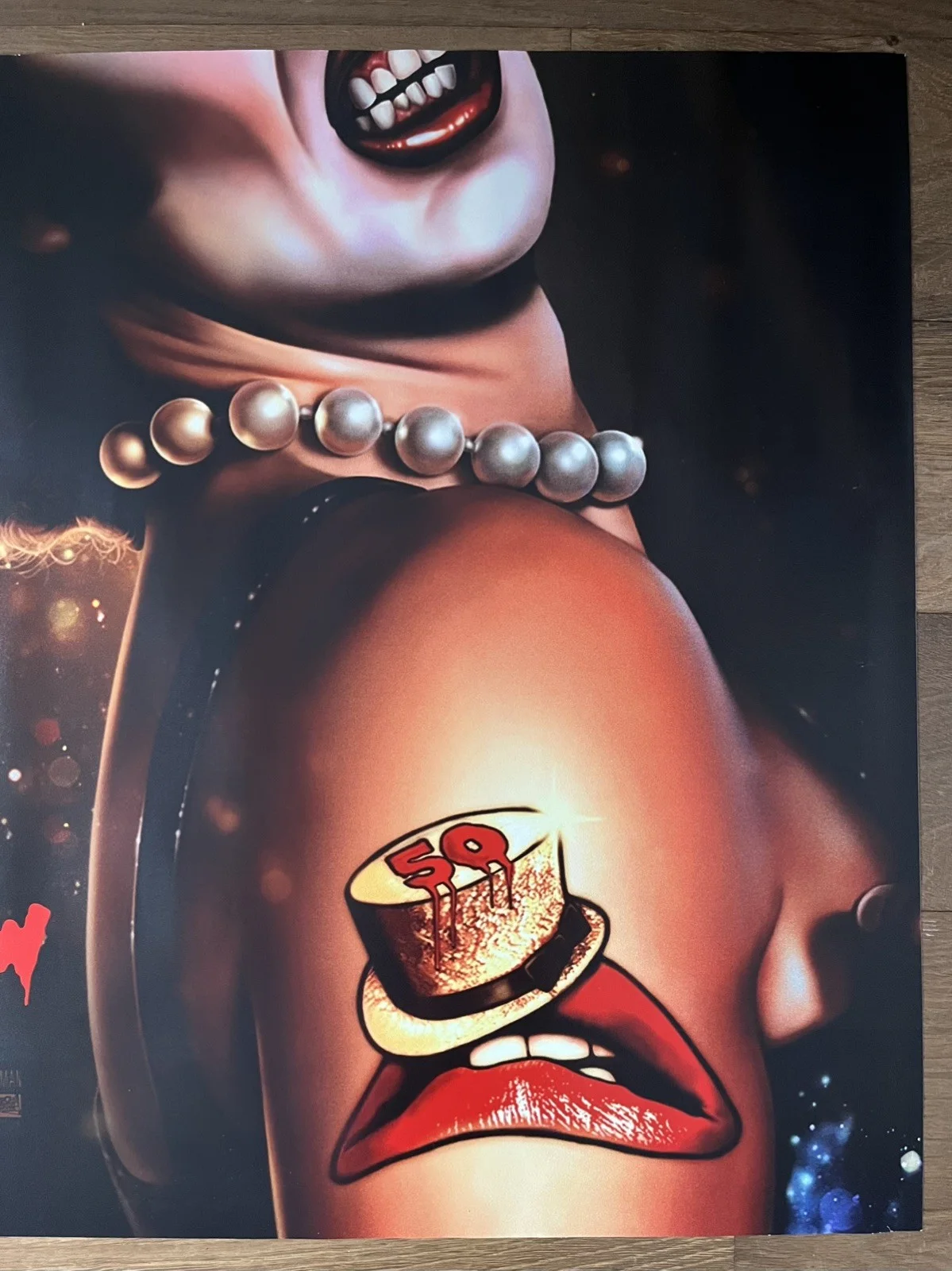 The Rocky Horror Picture Show 50th Anniversary Original UK Quad Cinema Poster, изображение 5