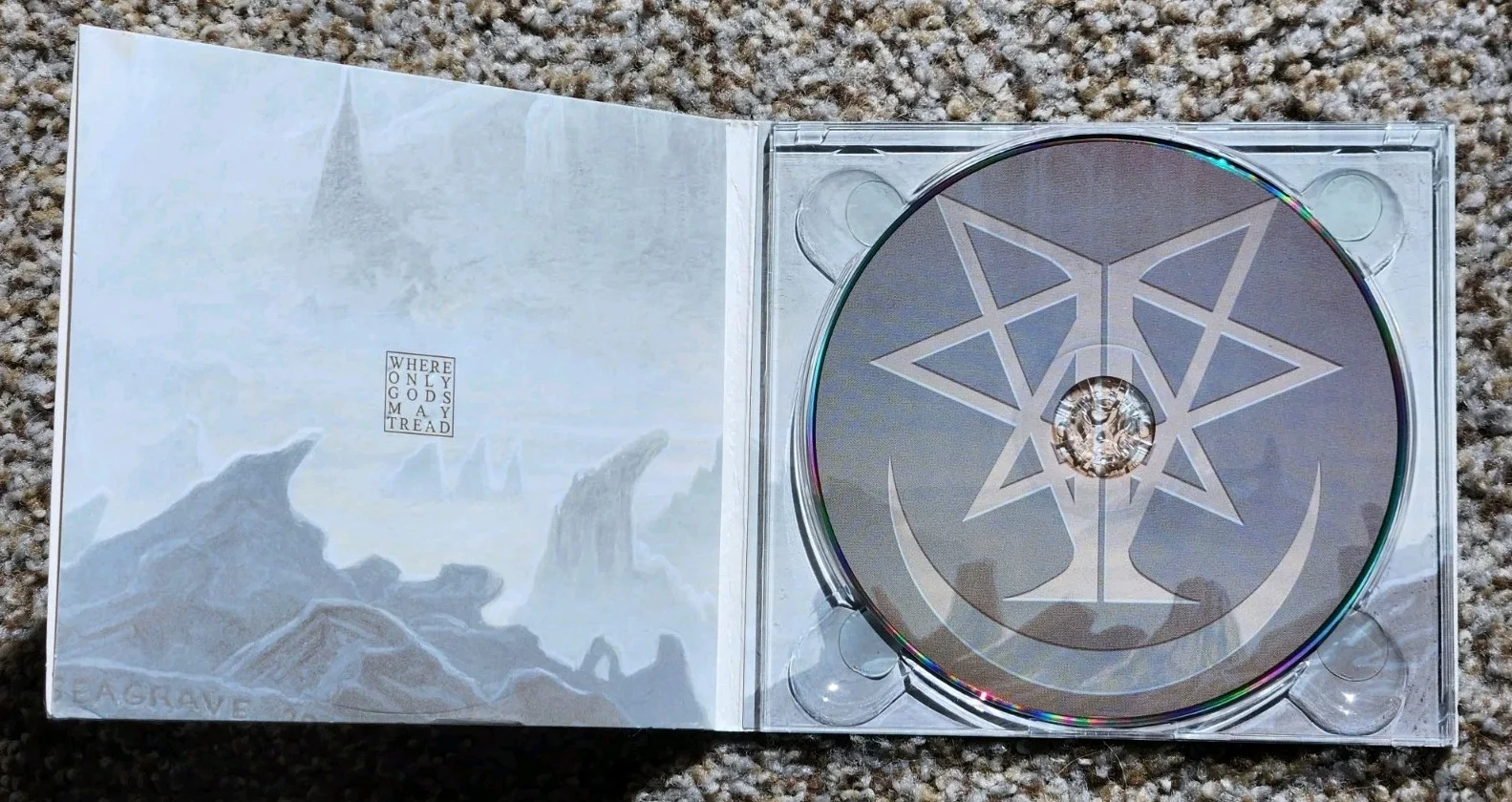 INGESTED BAND SIGNED WHERE ONLY GODS MAY TREAD CD Digipak ALBUM Digi AUTOGRAPHED, image 4