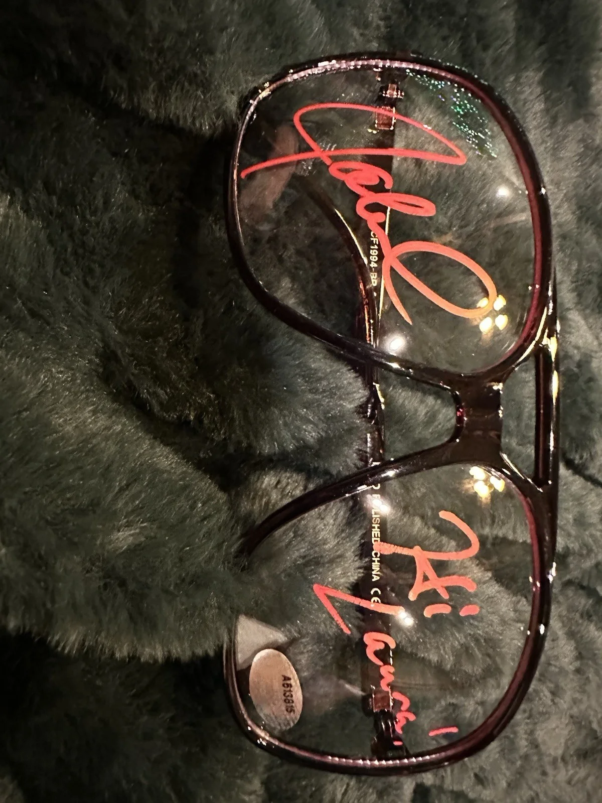 Jaleel White Urkel Family Matters Signed Glasses Hi Laura Schwartz COA Rare, изображение 2