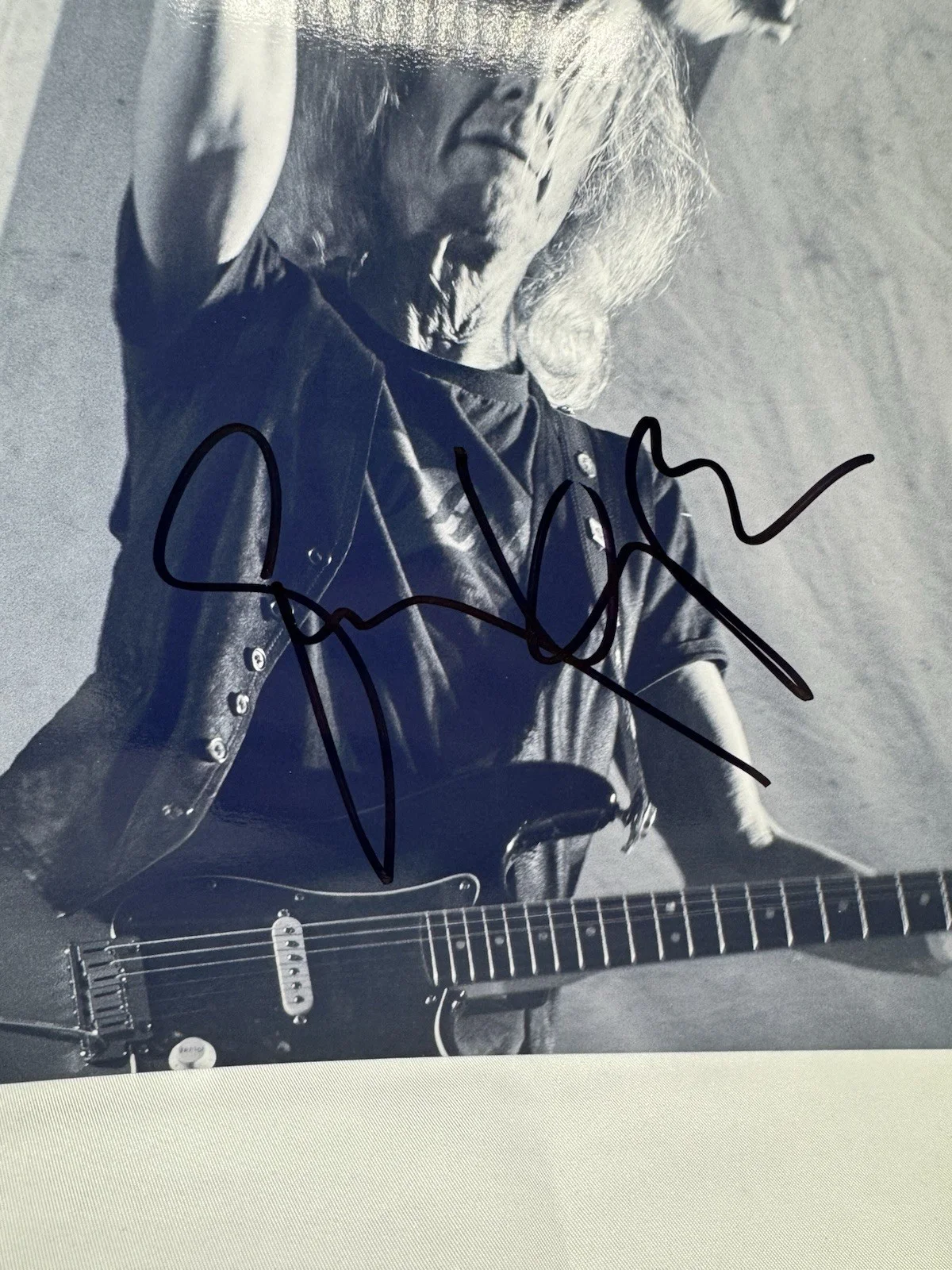 Lenny Kaye Signed Autograph 8.5x11 Photo Music Patti Smith Crazy Like A Fox, image 2