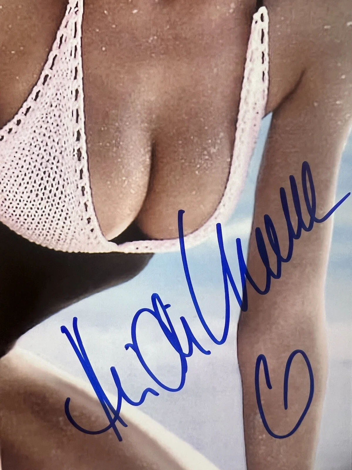 Heidi Klum — HEIDI KLUM SIGNED 8x10 PHOTO SPORTS ILLUSTRATED SEXY BECKETT BM35457, изображение 2
