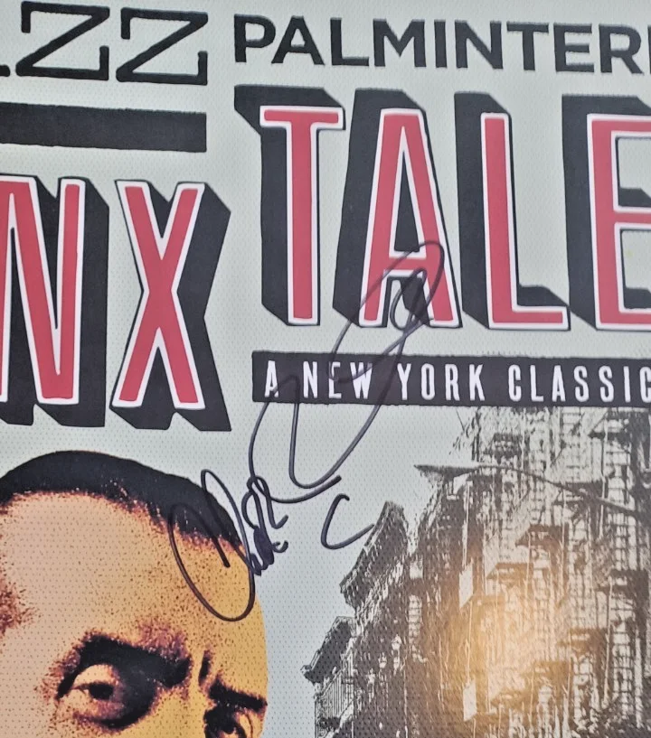 A Bronx Tale Signed Window Card Chazz Palminteri + Venetian Las Vegas Playbill, image 2