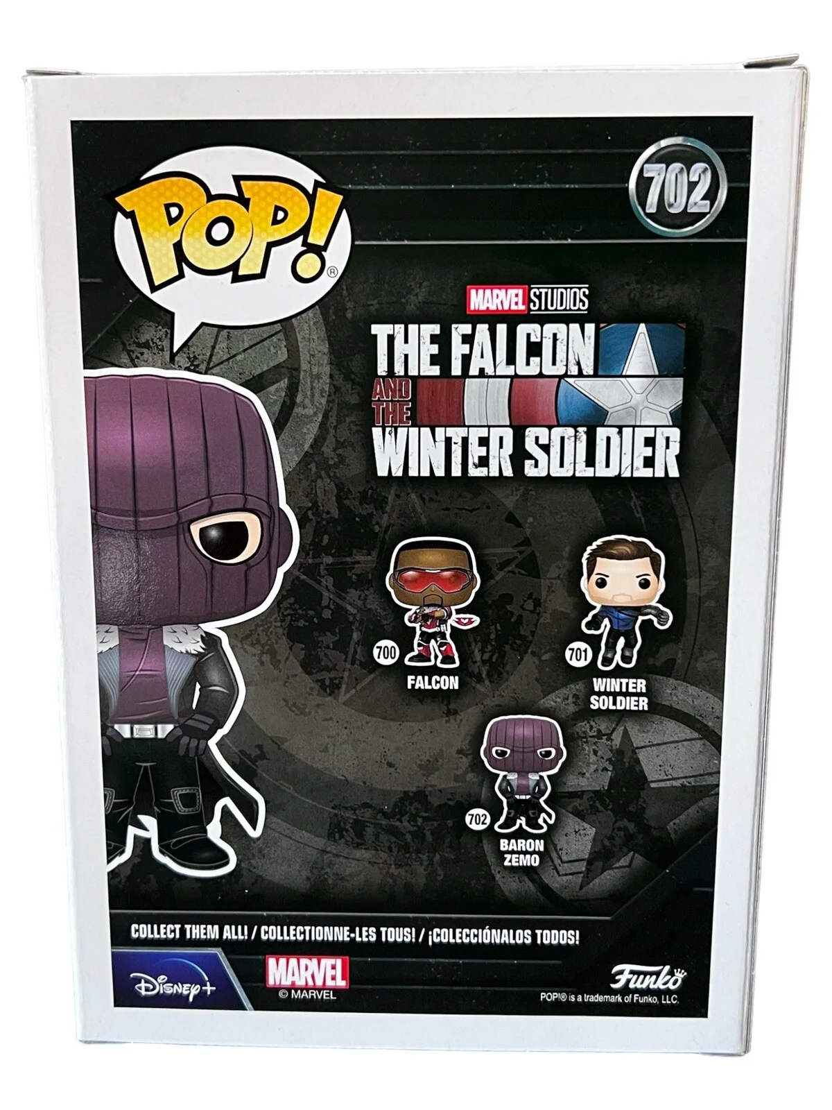 Daniel Bruhl — DANIEL BRUHL SIGNED BARON ZEMO FUNKO POP THE FALCON WINTER SOLDIER BECKETT COA, изображение 5