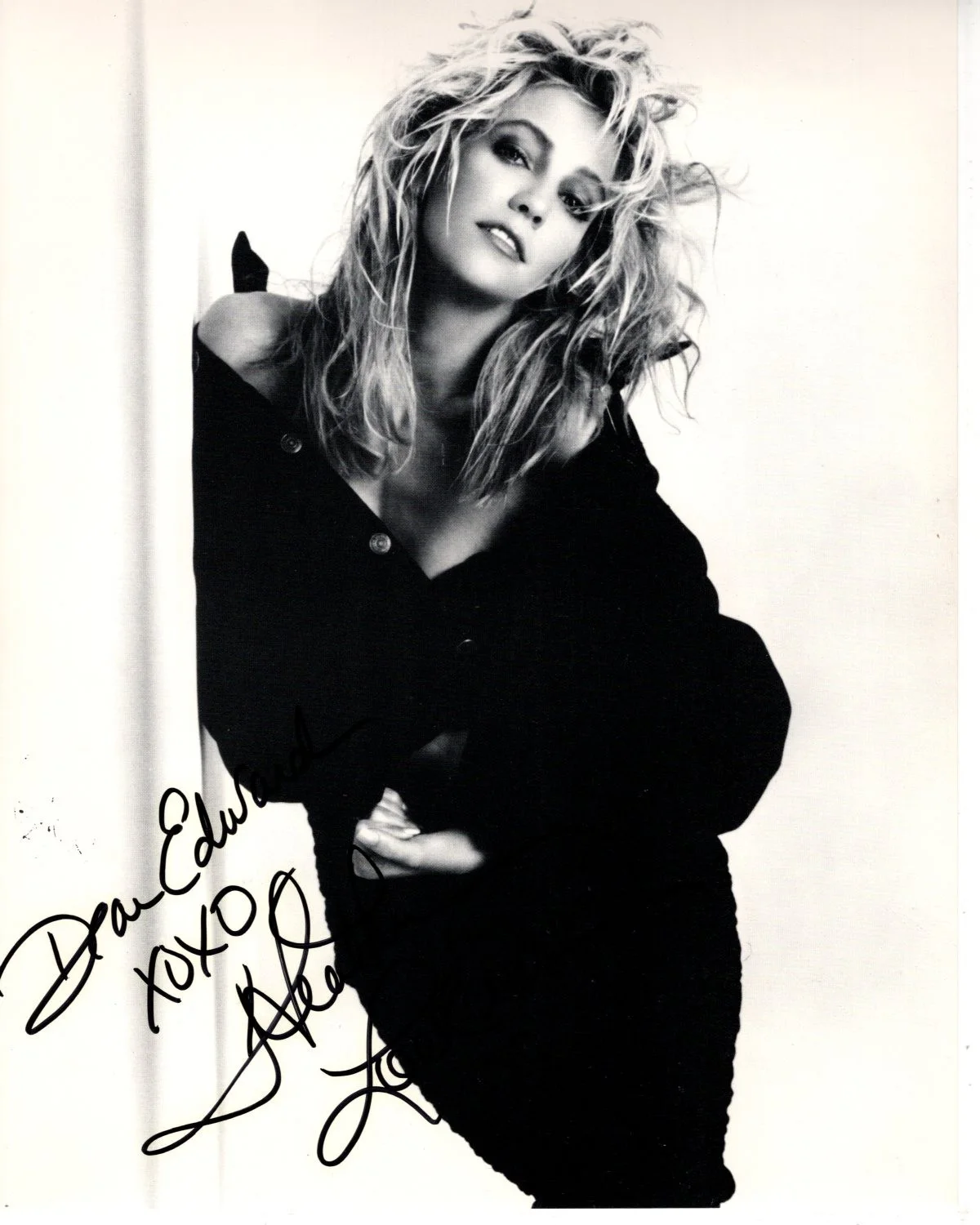 Heather Locklear — HEATHER LOCKLEAR Autographed Signed 8x10 Photograph - To Edward