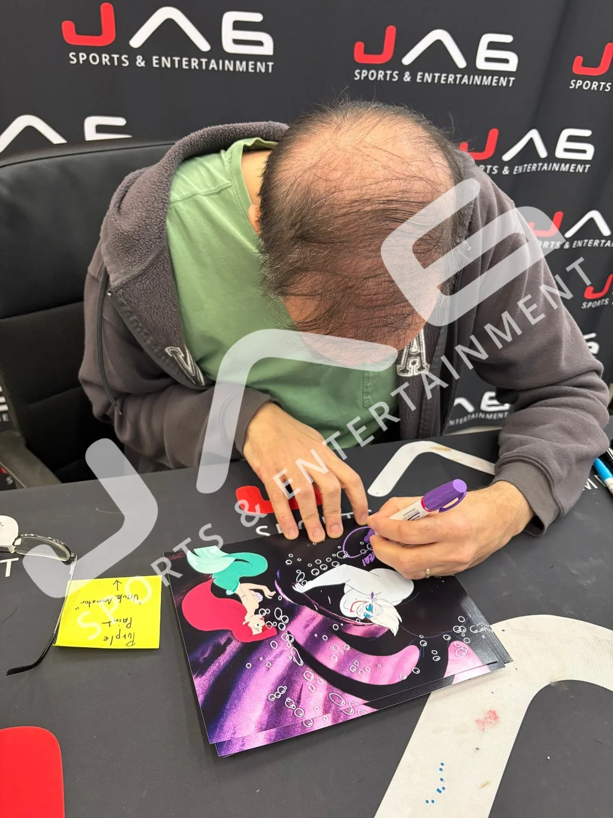Nik Ranieri — Nik Ranieri autographed signed inscribed 8x10 photo JSA Little Mermaid Ursula, image 2