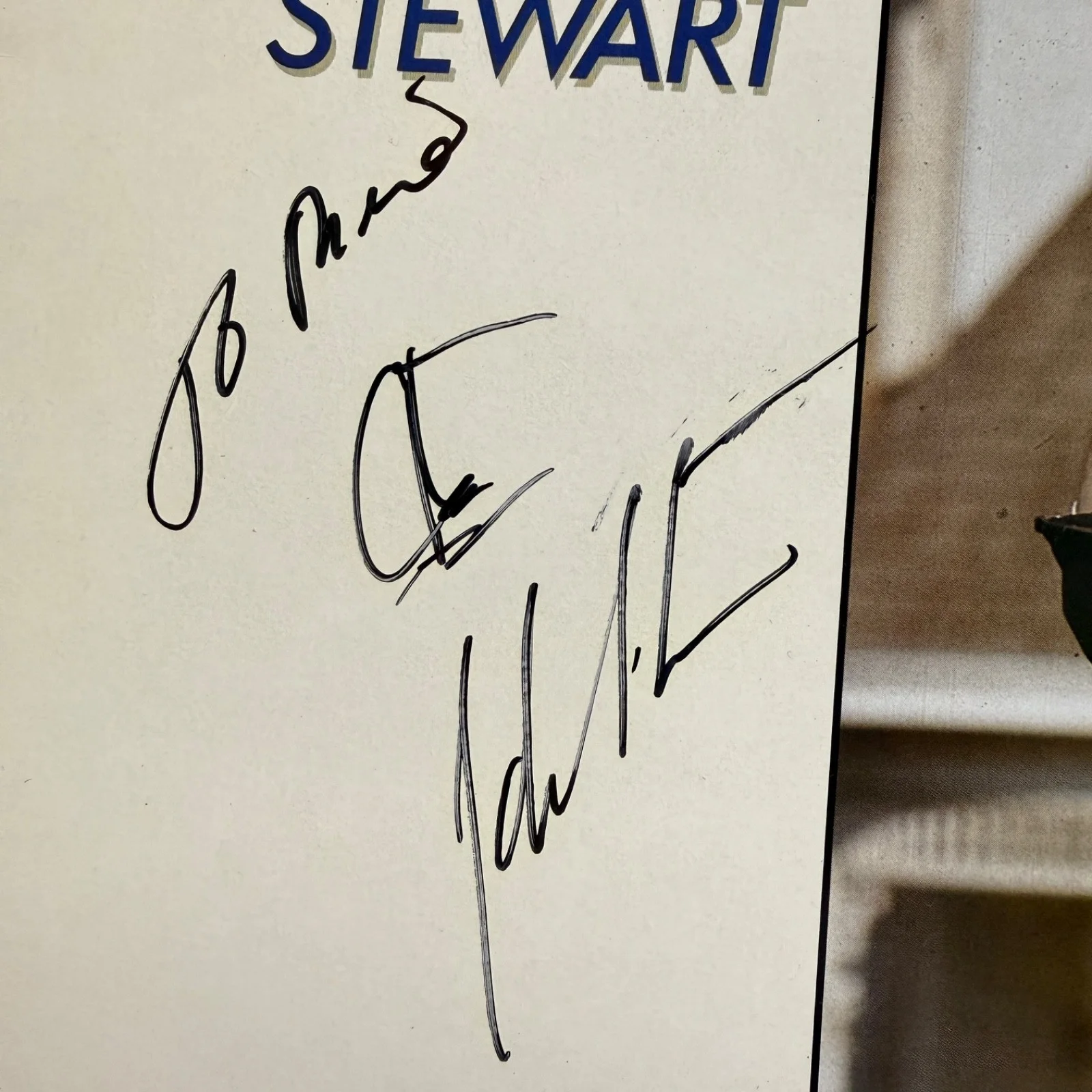 JOHN STEWART "The Lonesome Picker Rides Again" - AUTOGRAPHED - UK VINYL LP NM!, изображение 2