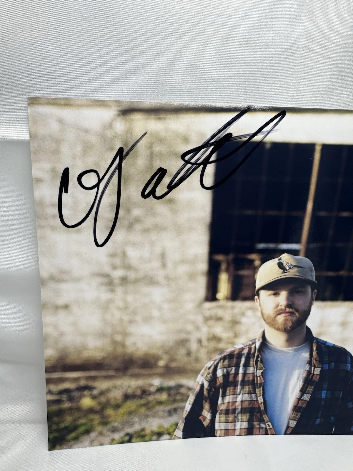 Colby Acuff Signed 8.5x11 Photo Country Music Western White Pines, изображение 2
