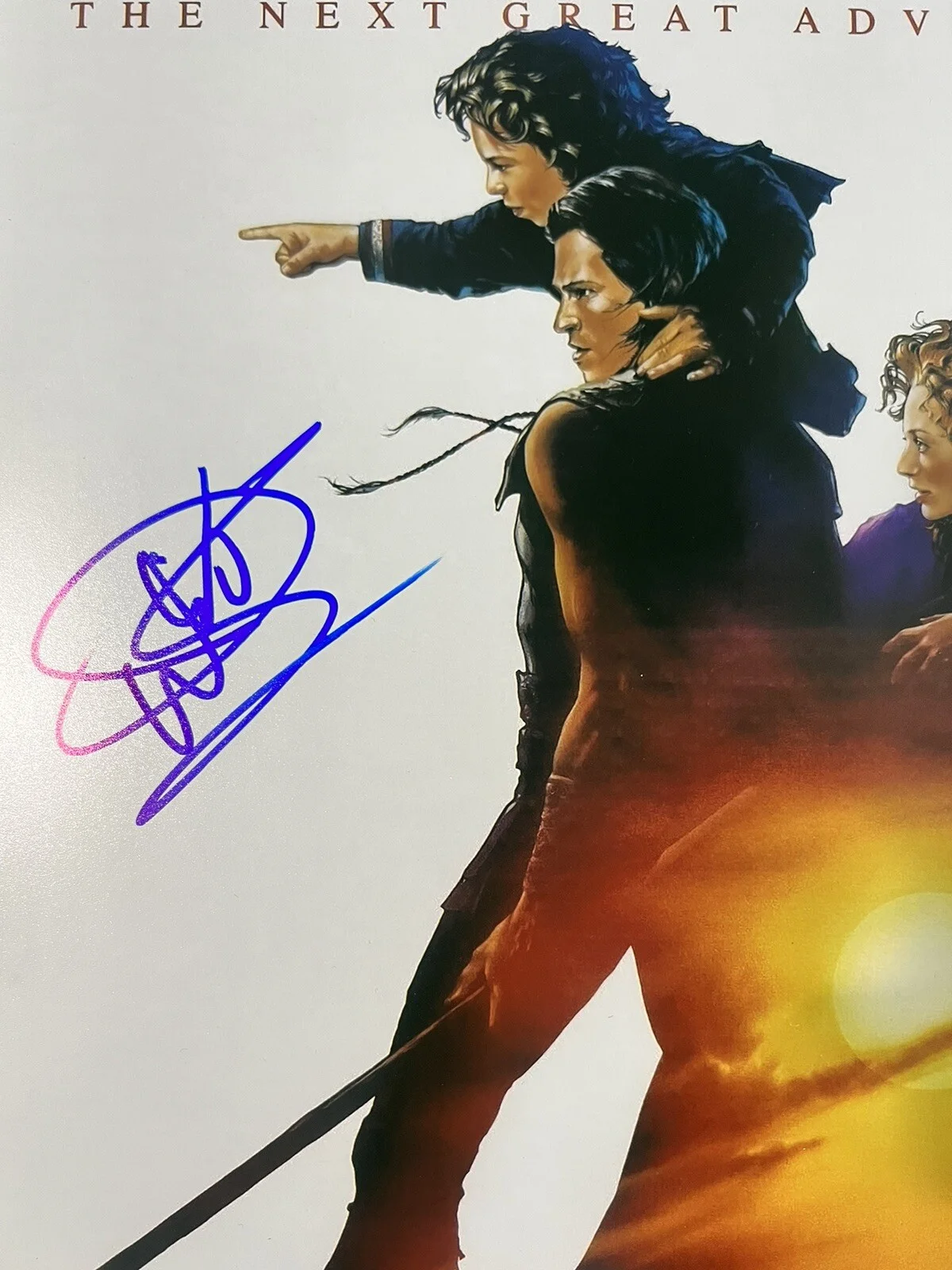 Warwick Davis — WARWICK DAVIS SIGNED WILLOW 12x18 PHOTO BECKETT COA BJ081779, изображение 3
