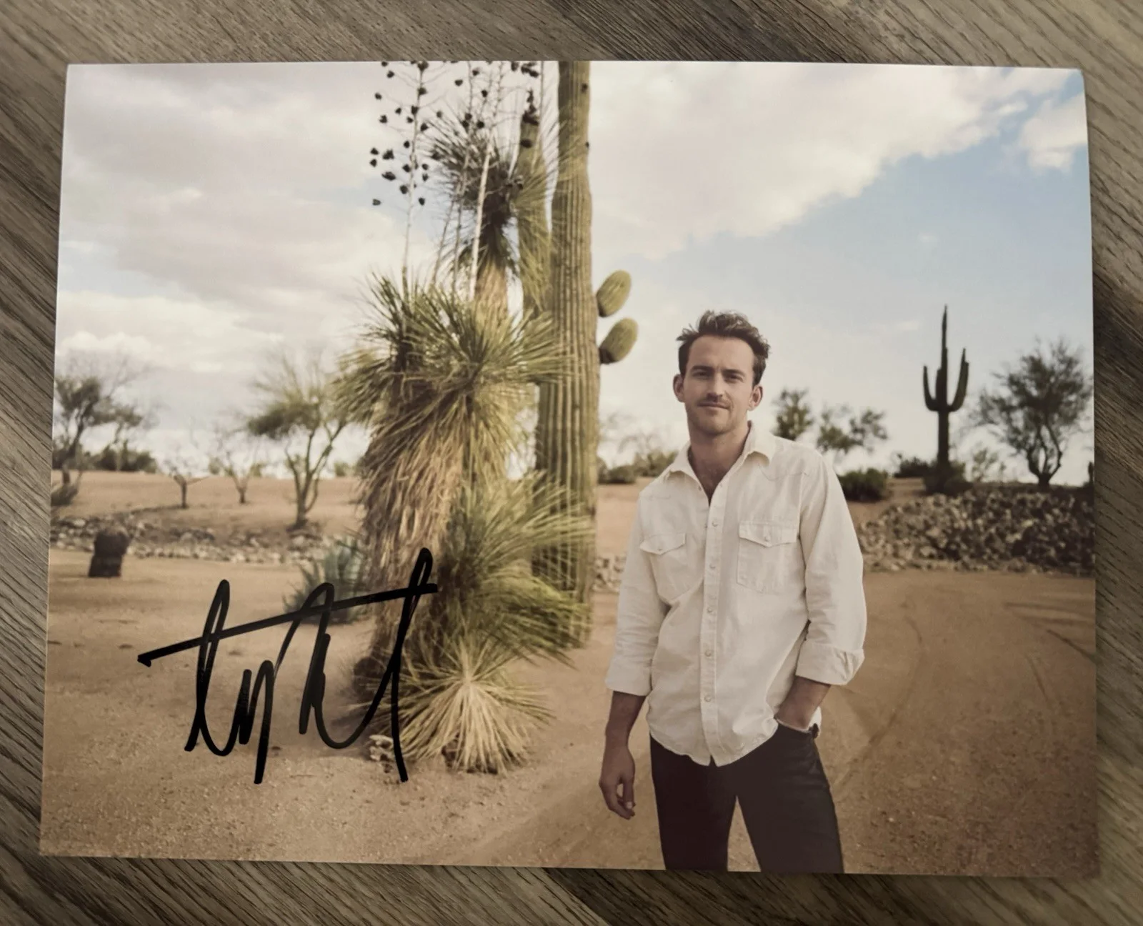 Tyler Dial Signed 8.5x11 Photo Country Music Electric West Bordertown, изображение 3