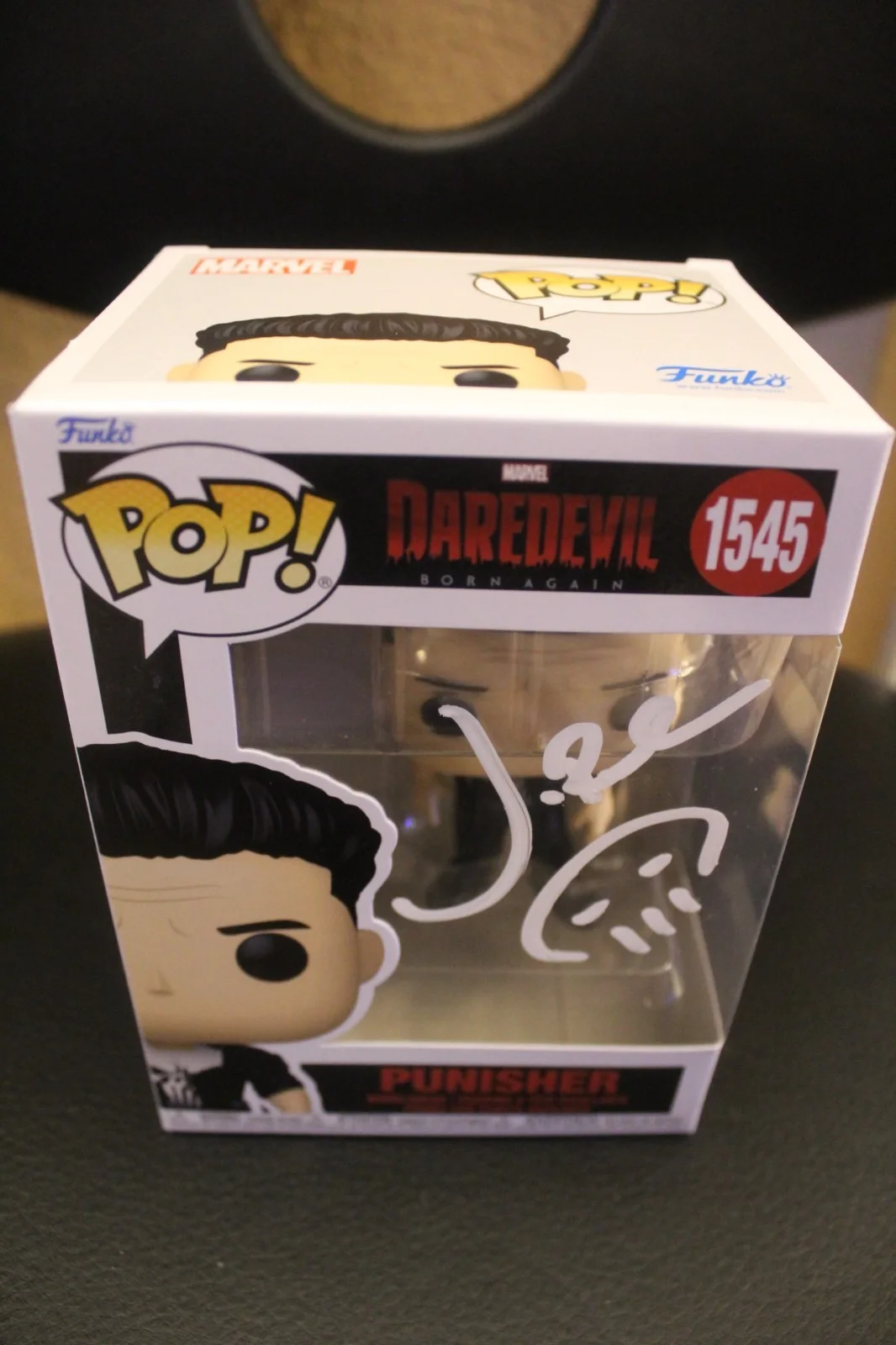 Jon Bernthal — Signed Funko Pop #1545 - Daredevil Born Again: Punisher, Jon Bernthal + COA, image 2