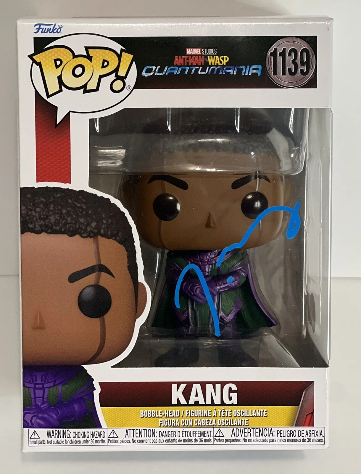 Jonathan Majors — JONATHAN MAJORS SIGNED AUTOGRAPH KANG FUNKO POP BECKETT BJ016848, изображение 3