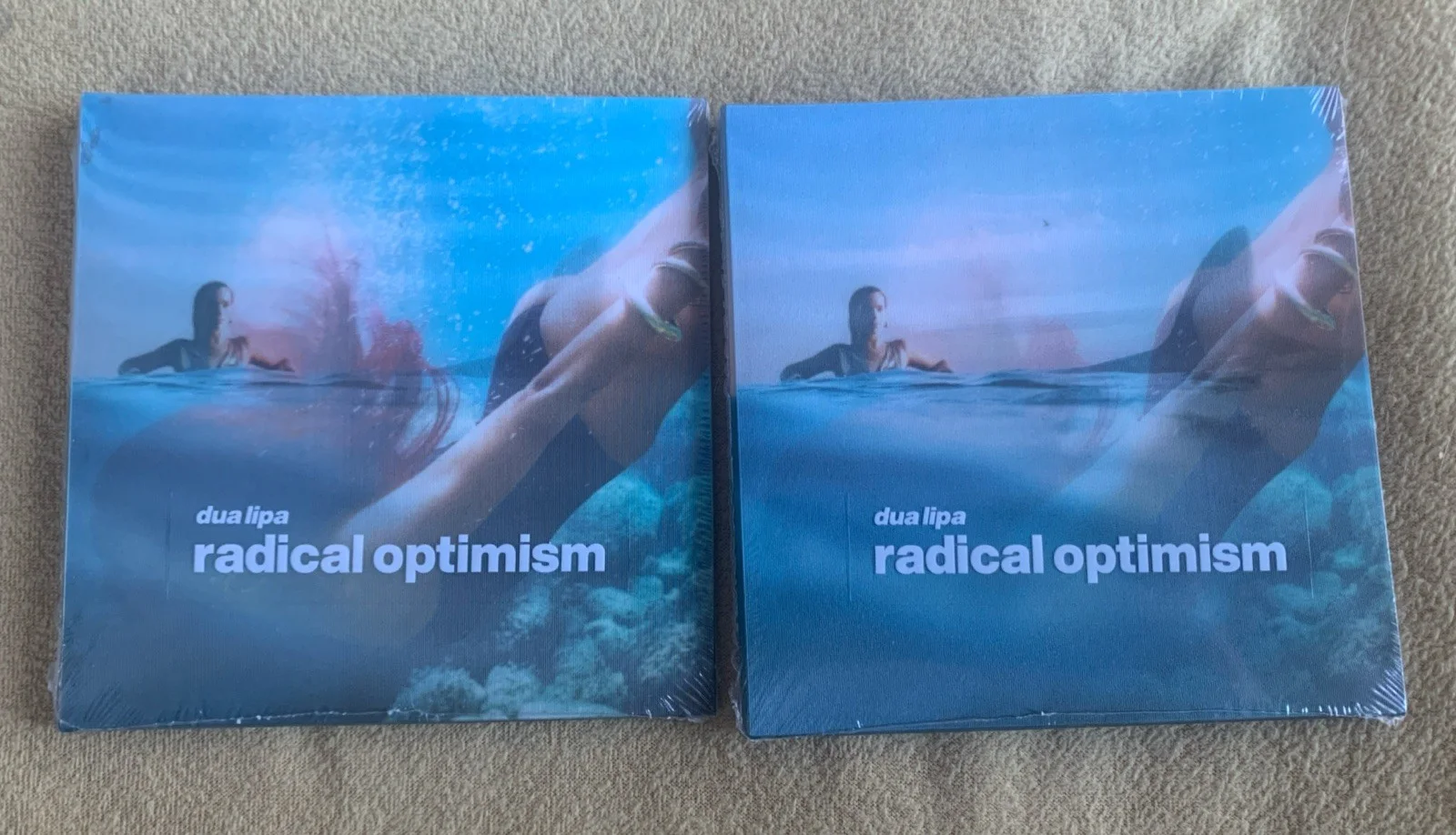Dua Lipa Radical Optimism Lenticular CD Signed Insert Autographed New ✅ Read, image 3