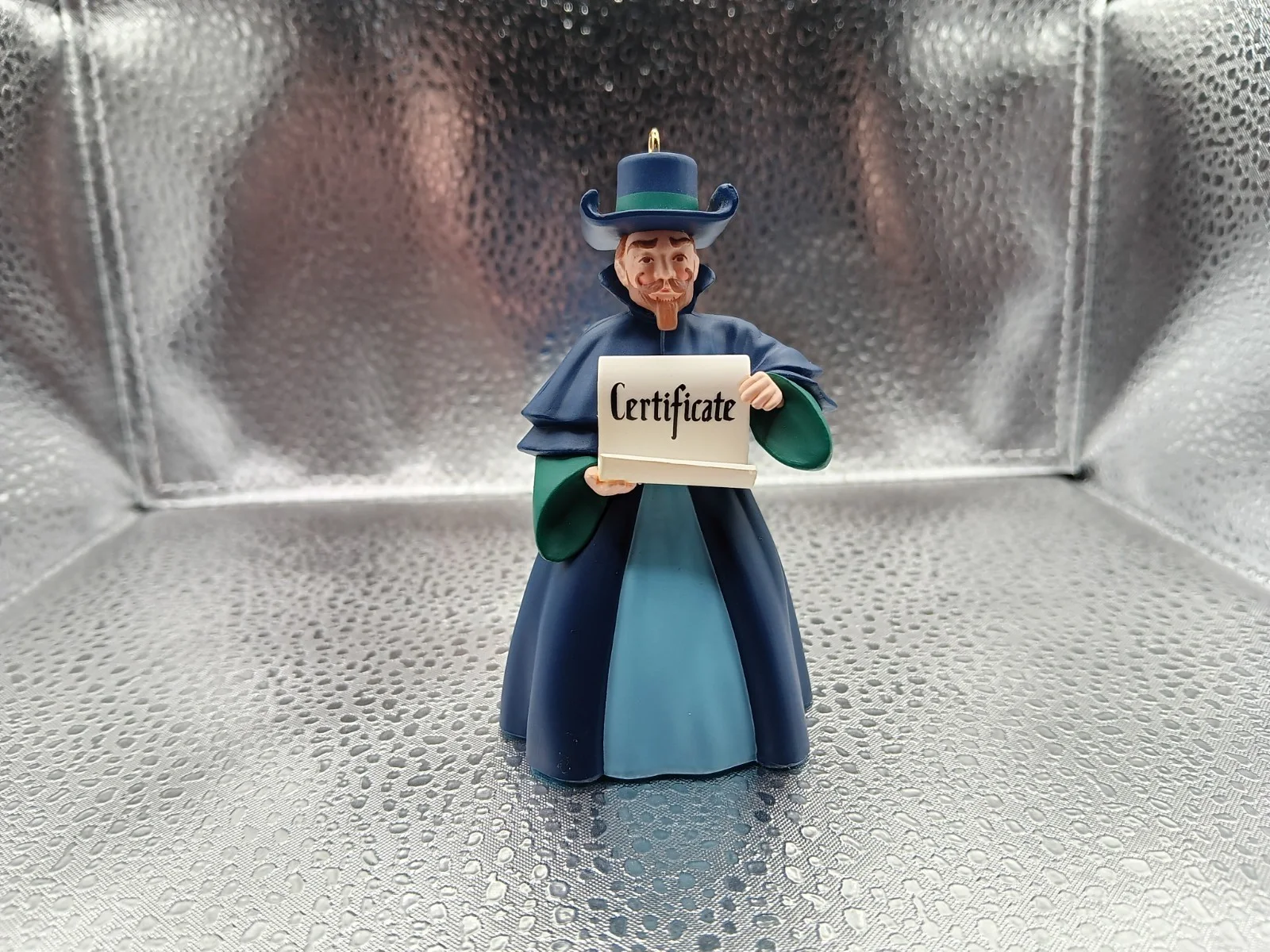 RARE Signed Meinhardt Raabe Wizard Of Oz Hallmark Keepsake Ornament, image 2