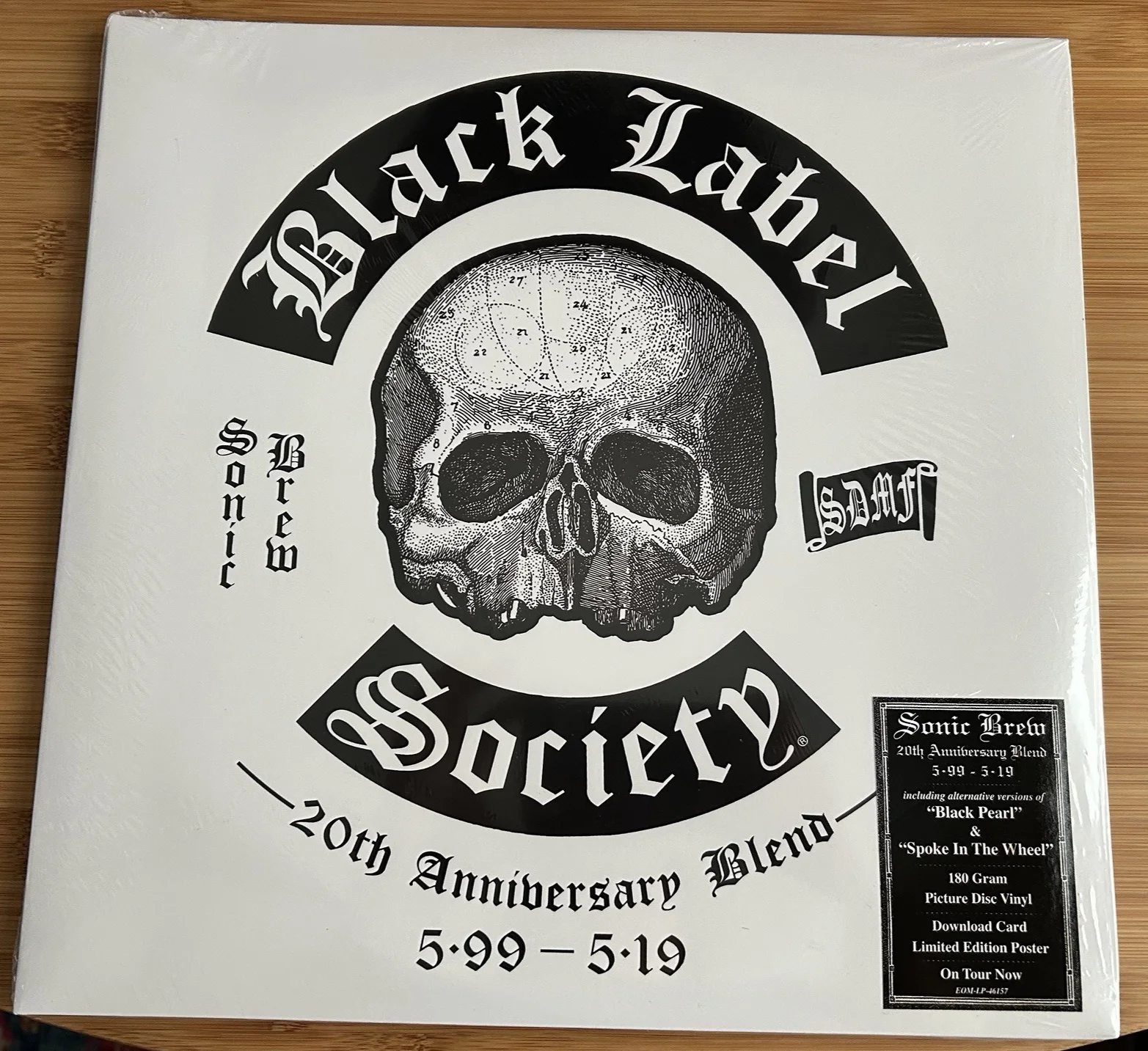 Black Label Society "Sonic Brew: 20th Anniversary Blend" Vinyl And Signed Cover, изображение 2
