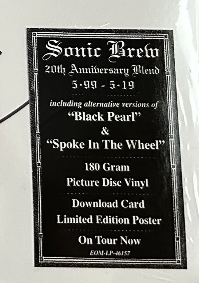 Black Label Society "Sonic Brew: 20th Anniversary Blend" Vinyl And Signed Cover, изображение 4