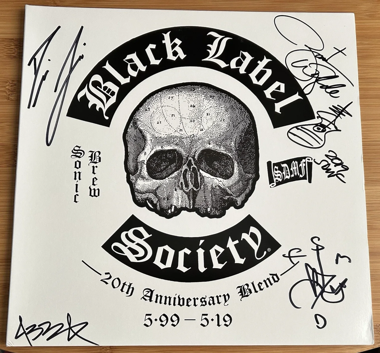 Black Label Society "Sonic Brew: 20th Anniversary Blend" Vinyl And Signed Cover, изображение 5