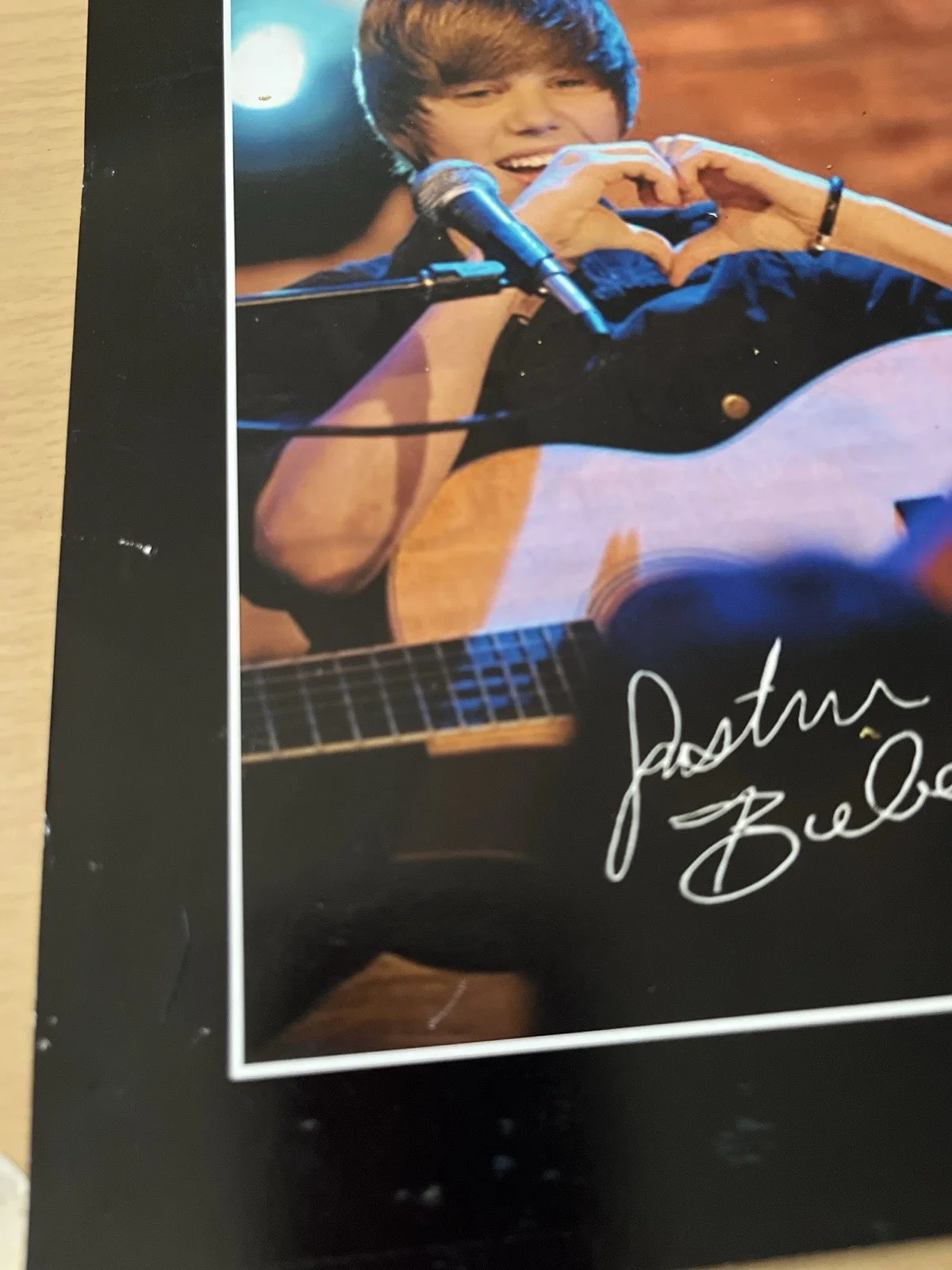 Justin Bieber Autograph Photo 8x10, image 2