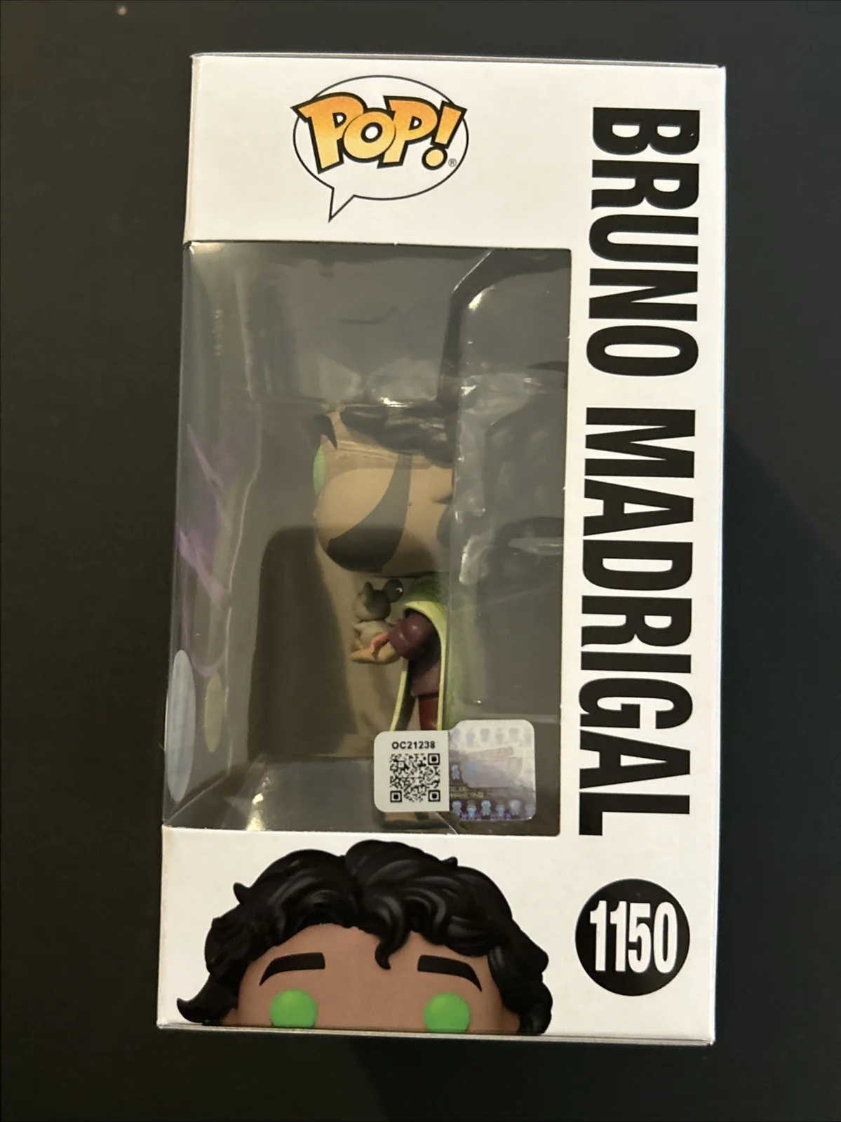 John Leguizamo — Funko Pop Encanto Bruno Madrigal 1150 John Leguizamo Signed Autographed OCCM COA, изображение 2