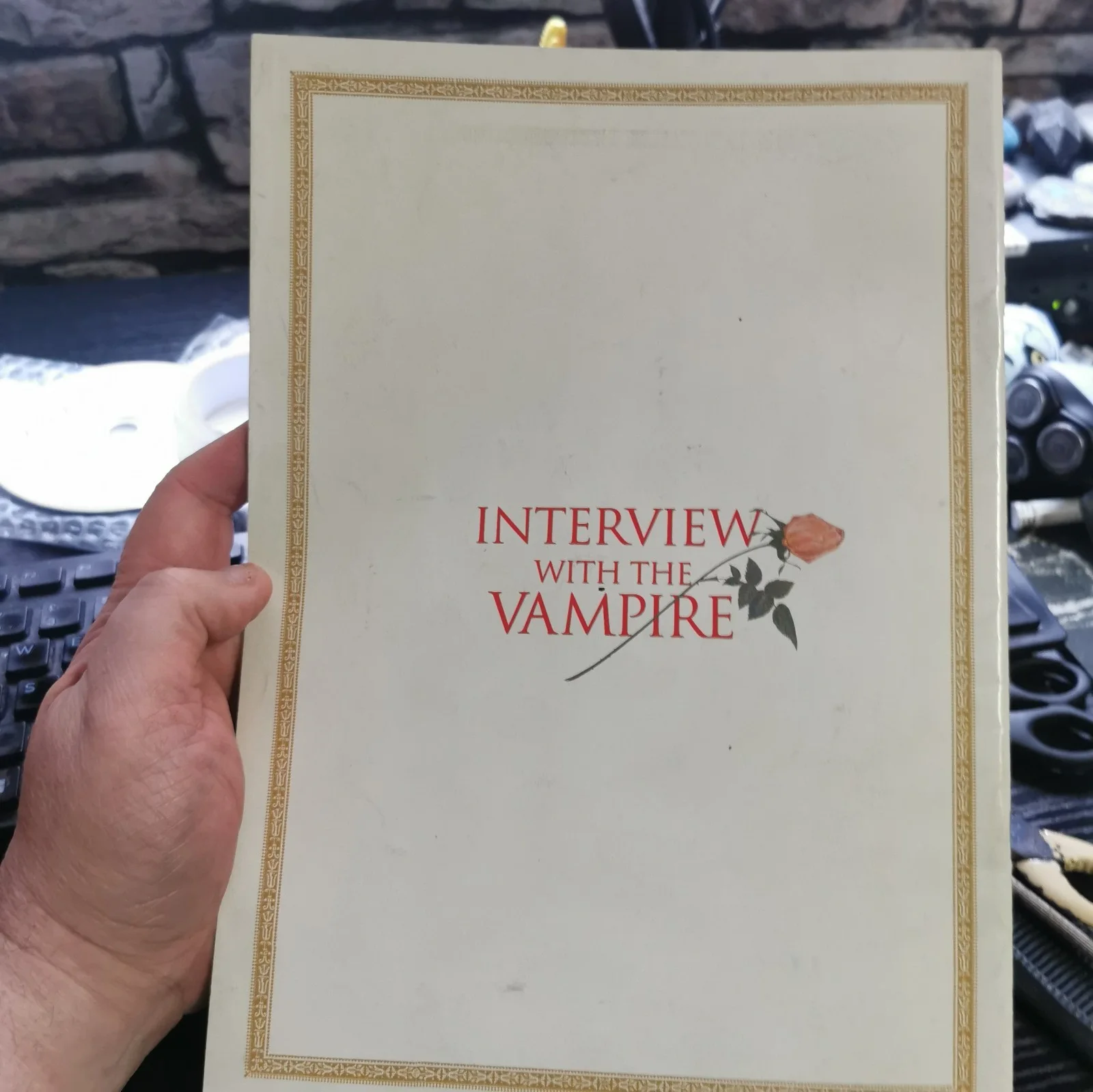 interview with the vampire japanese movie film program 1994 tom cruise brad pitt, image 2
