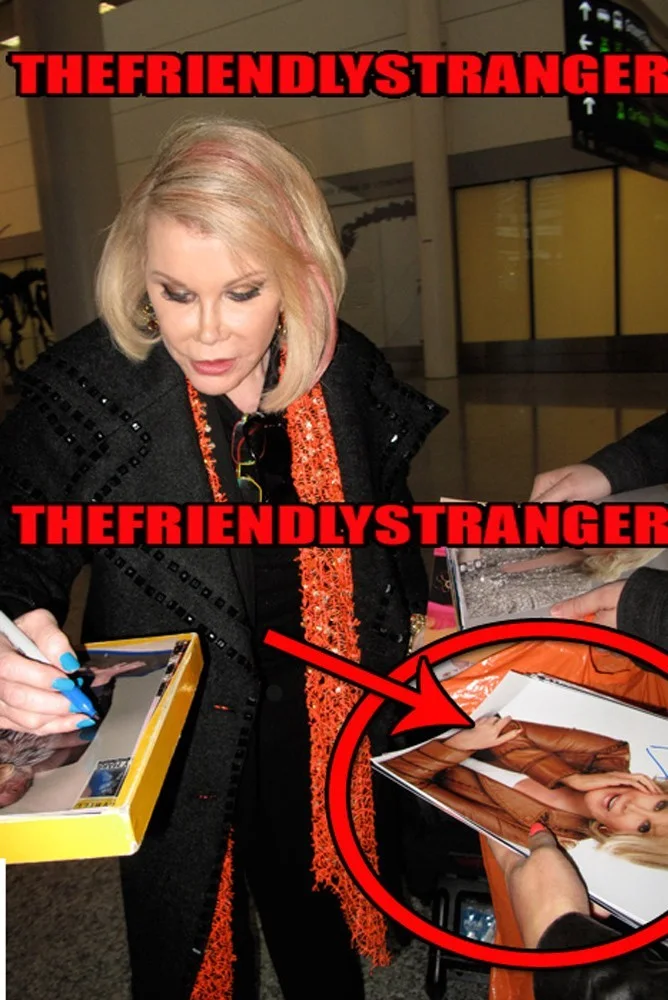 JOAN RIVERS — Joan Rivers signed Autographed 8x10 Photo EXACT PROOF Fashion Police ACOA COA, изображение 4