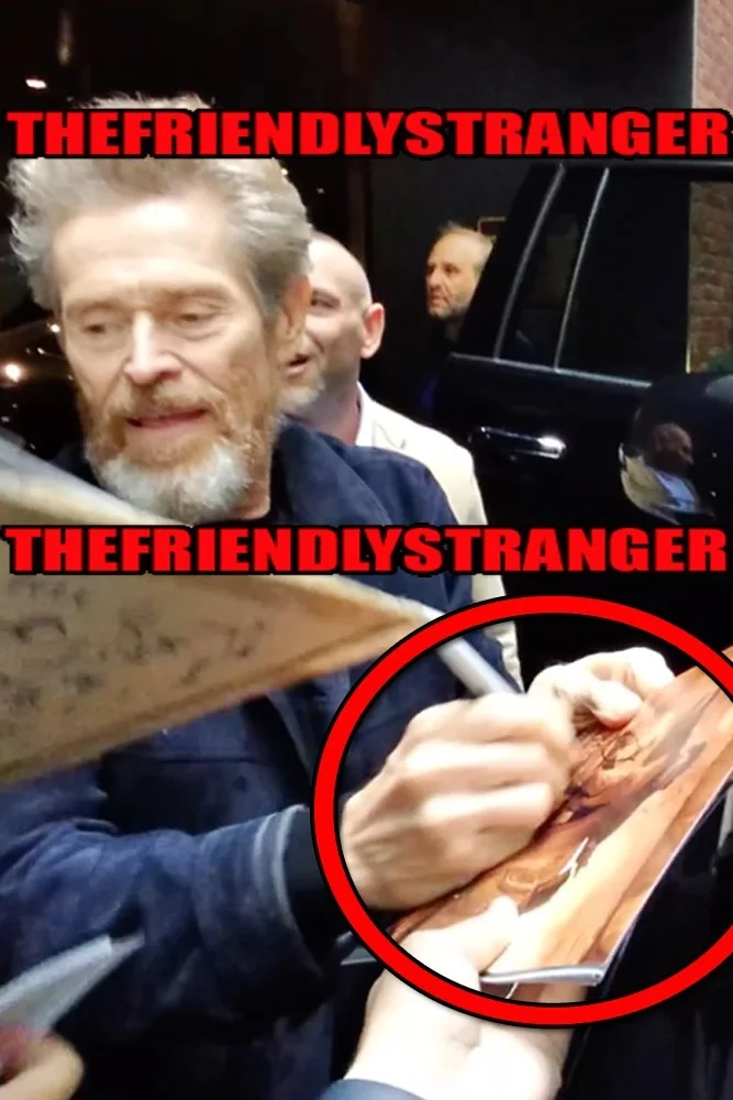 WILLEM DAFOE — Willem Dafoe signed "NOSFERATU" 8x10 Photo a EXACT PROOF Albin Eberhart von COA, изображение 2