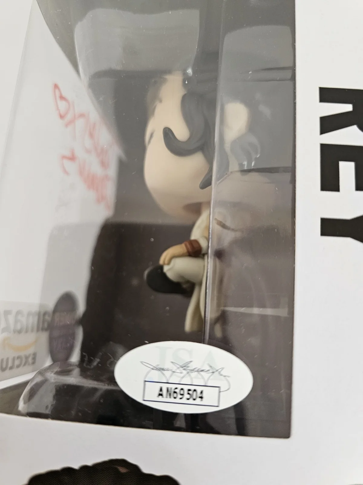Cailey Fleming — Funko REY Power Of The Galaxy Star Wars Cailey Fleming signed JSA + Bonus Leia, изображение 5