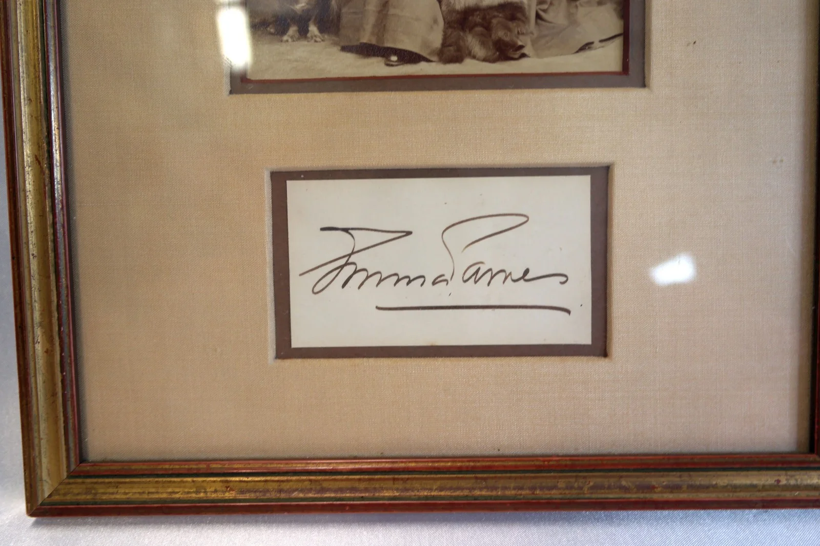 Emma Eames American Opera Singer Framed Autograph w/ Photo - 1865-1952, изображение 3