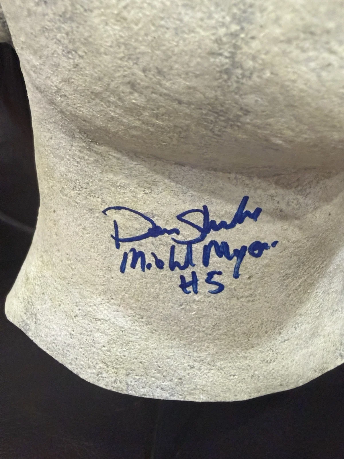 Don Shank Signed Halloween 5 Mask Michael Myers, image 2
