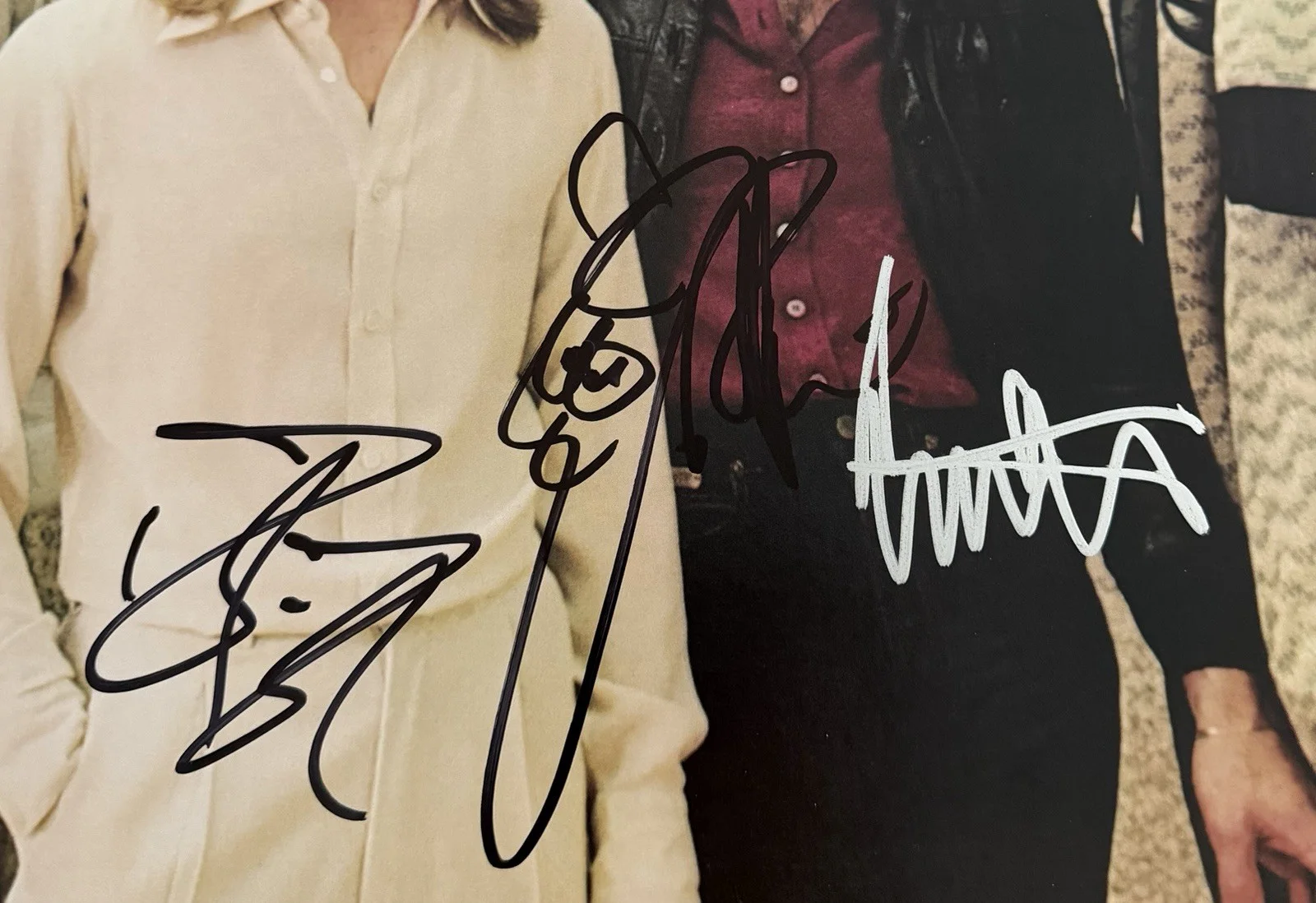 CHEAP TRICK SIGNED HEAVEN TONIGHT VINYL RICK NIELSEN + ROBIN & TOM w/JSA COA!, изображение 3