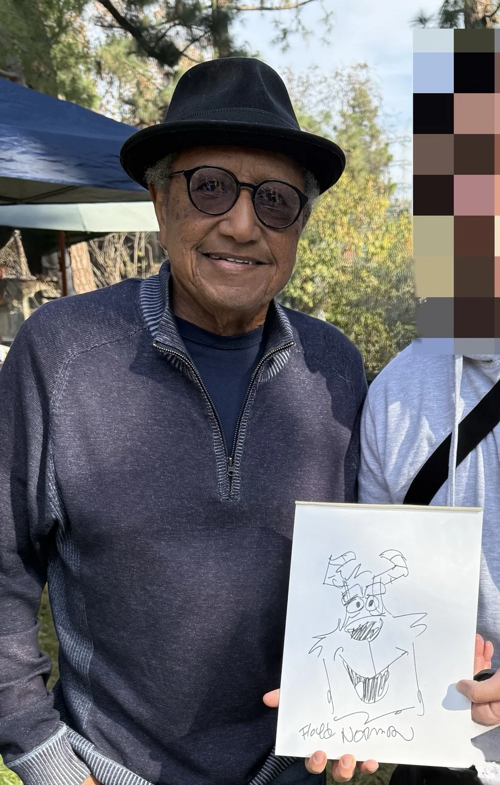 Floyd Norman — Floyd Norman Original Sketch Sully Monsters Inc 9x12, image 2