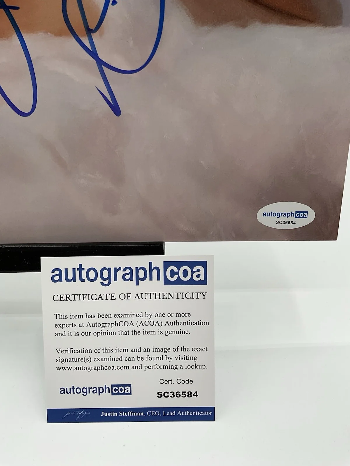 Katy Perry — Katy Perry signed 11x14 Teenage Dream signed photo American Idol autograph ACOA, изображение 3