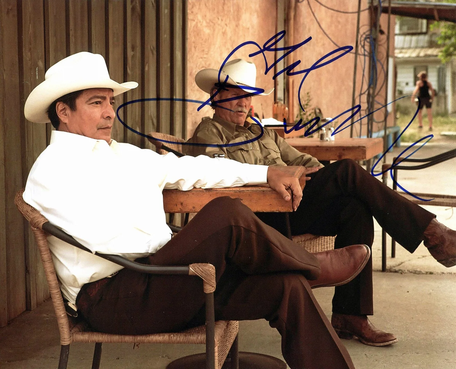 Gil Birmingham — Gil Birmingham Hell or High Water Authentic Signed 8x10 Photo BAS #D05894, image 3