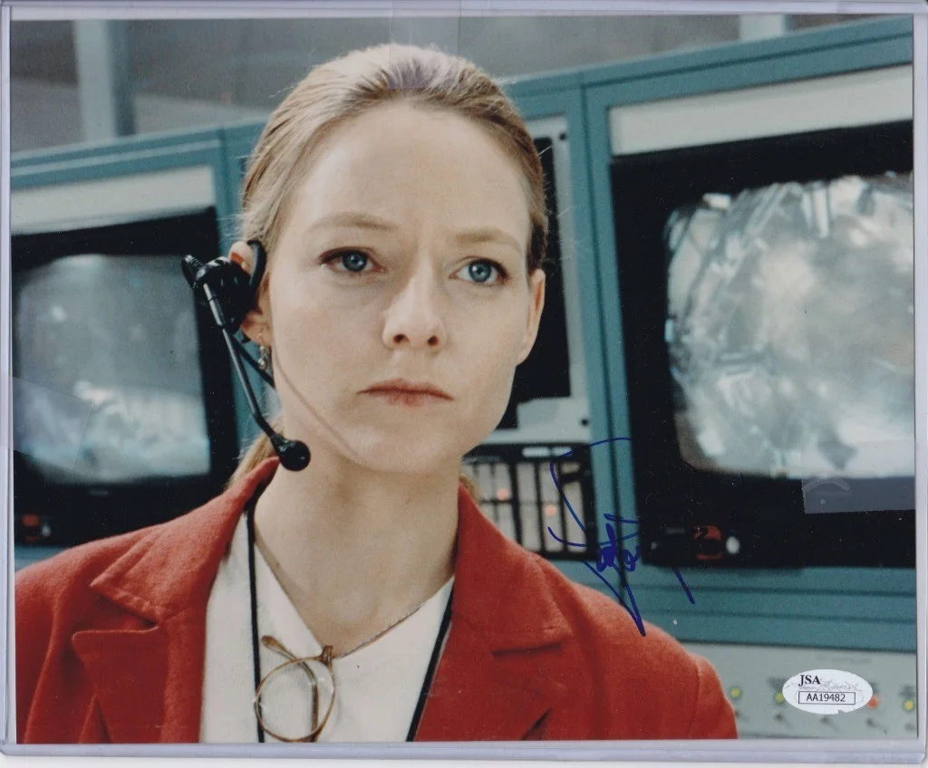 Jodie Foster — Jodie Foster Signed Autographed 'Taxi Driver' 8x10 Photo JSA Authenticated A