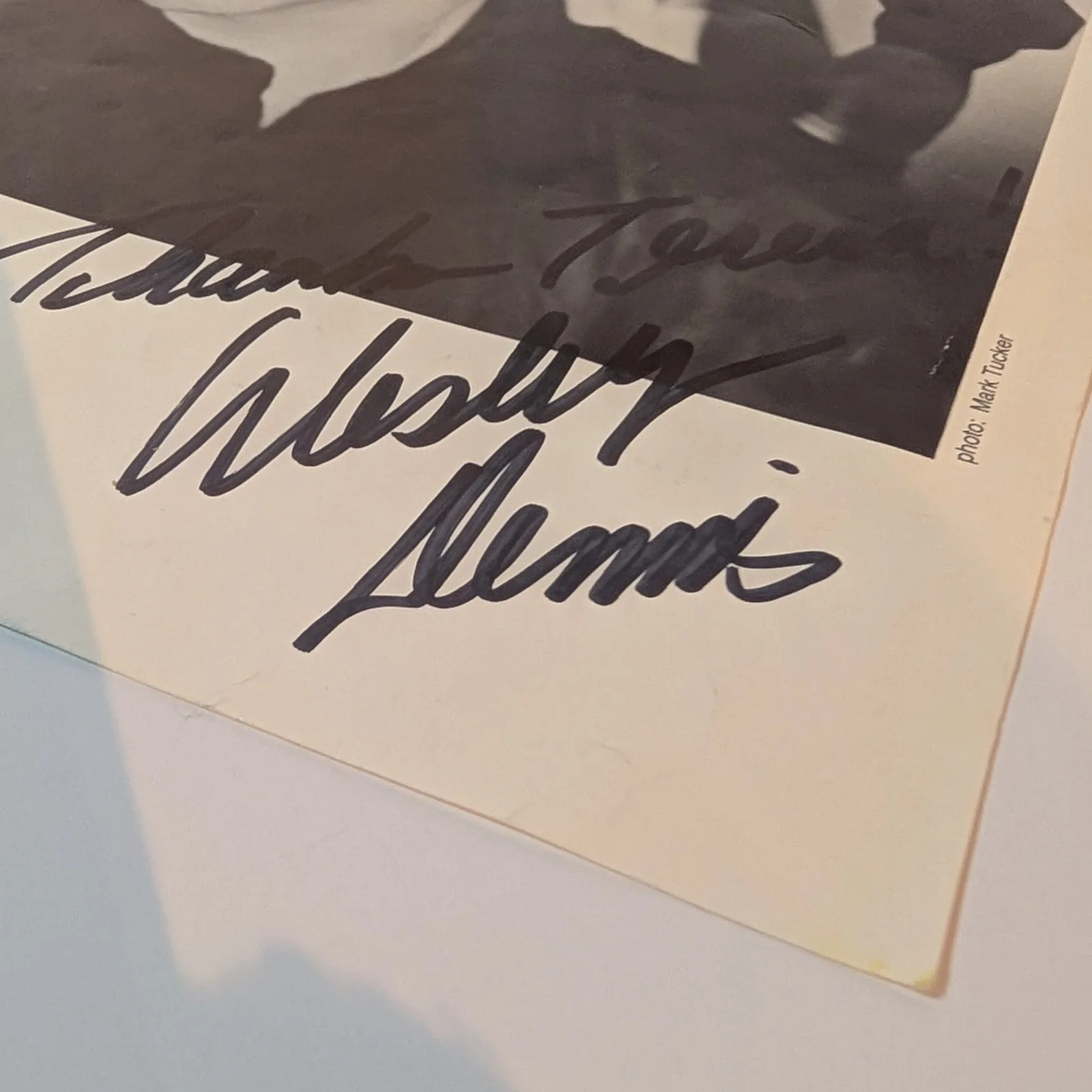 Wesley Dennis Autographed Photo, Official Fan Club Nashville TN, Clanton, AL, US, изображение 2
