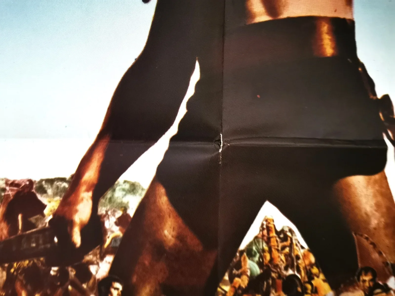 DUEL OF THE TITANS 1961 Steve Reeves Gordon Scott Virna Lisi UK QUAD POSTER, изображение 3
