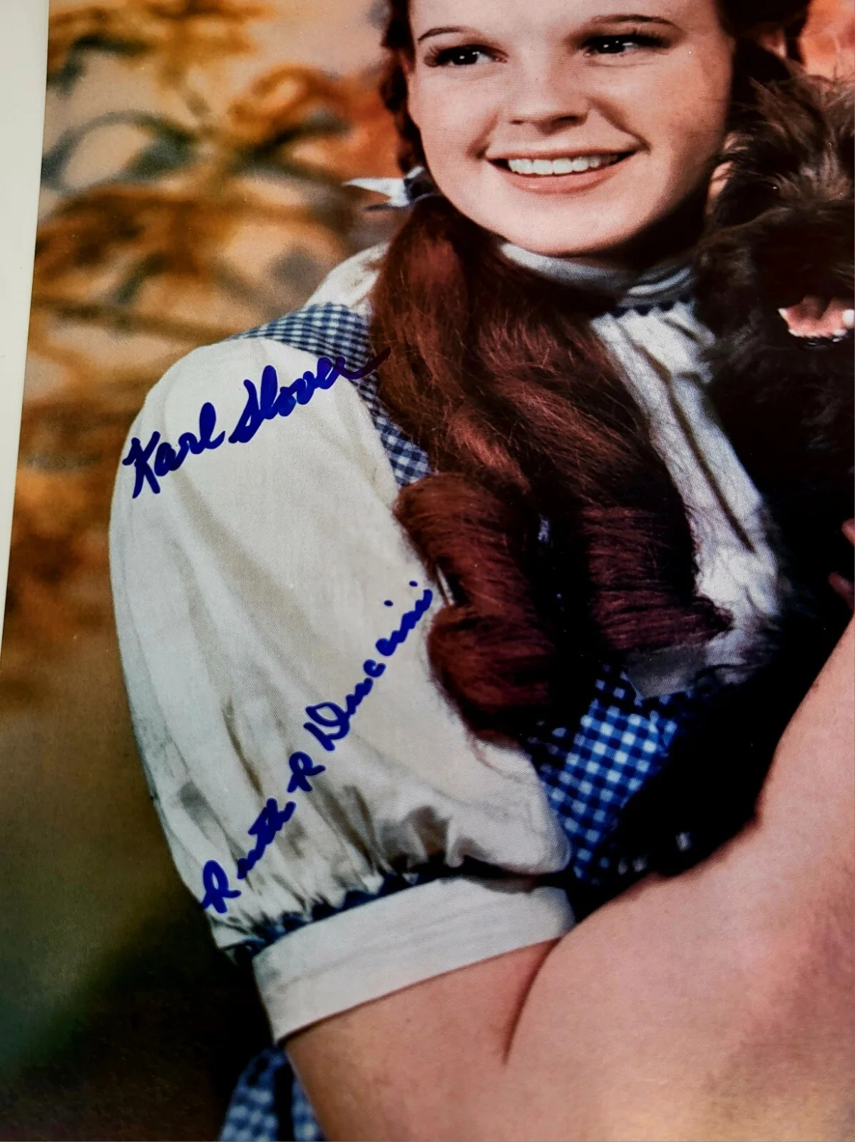 Mickey Carroll — JSA COA Wizard Of Oz SIGNED 11x14 Photo Mickey Carroll Jerry Maren Slover DORTHY, изображение 2