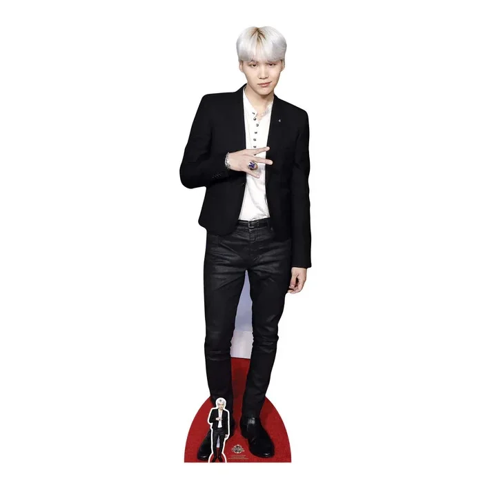V and Suga Bangtan Boys Twin Pack Cardboard Cutouts K-Pop Standees **Damaged**, изображение 2