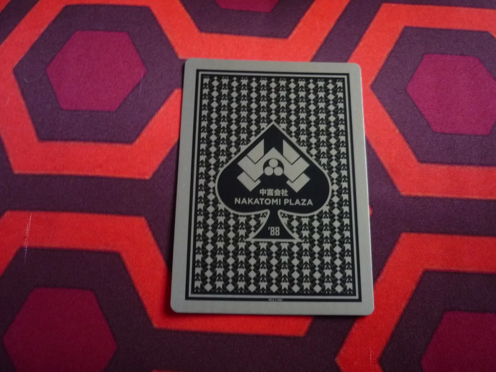 Replica prop boxed playing card 1:1 Nakatomi Plaza die hard promo John McClane, изображение 4