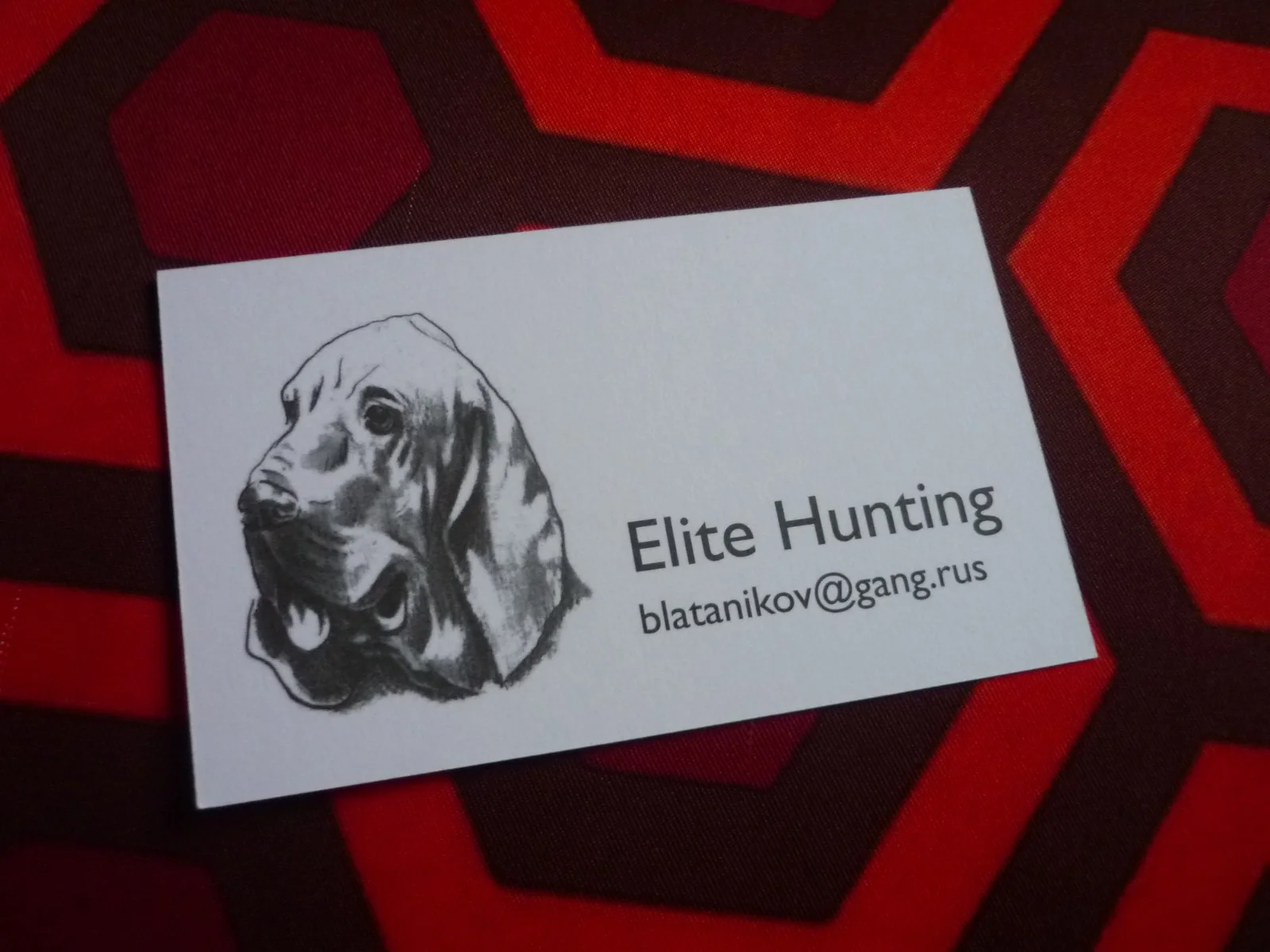 Replica prop boxed business card 1:1 scale hostel eli roth elite hunting, image 4