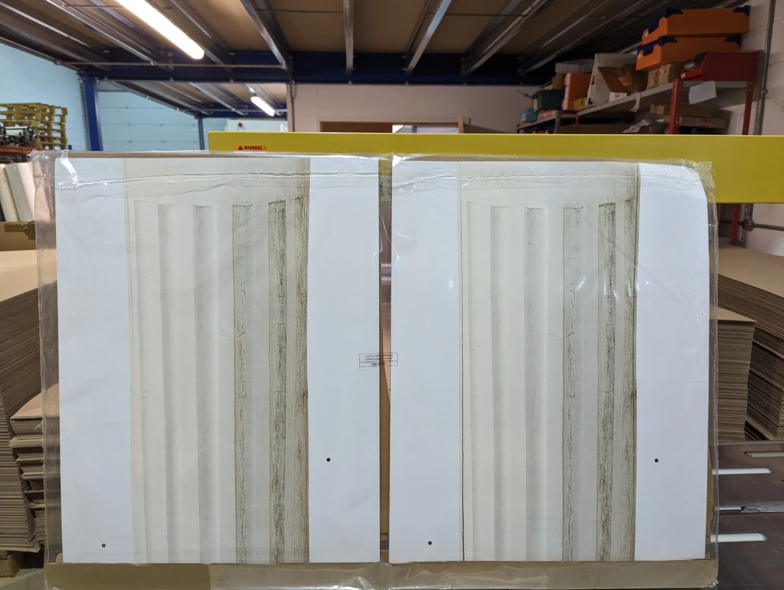 Roman Pillars Cardboard Cutouts Double Pack Set of 2 Standees **Damaged**, image 4