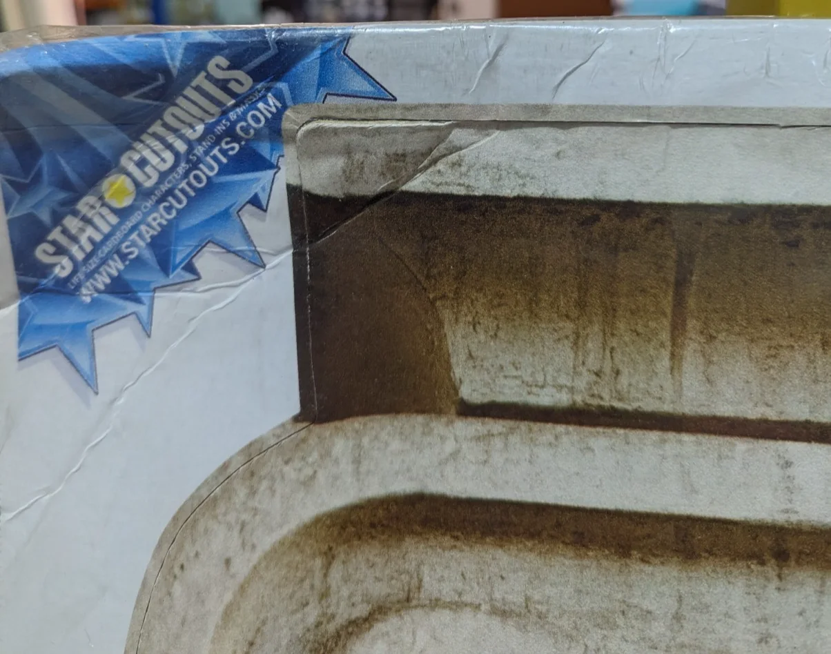 Roman Pillars Cardboard Cutouts Double Pack Set of 2 Standees **Damaged**, image 5