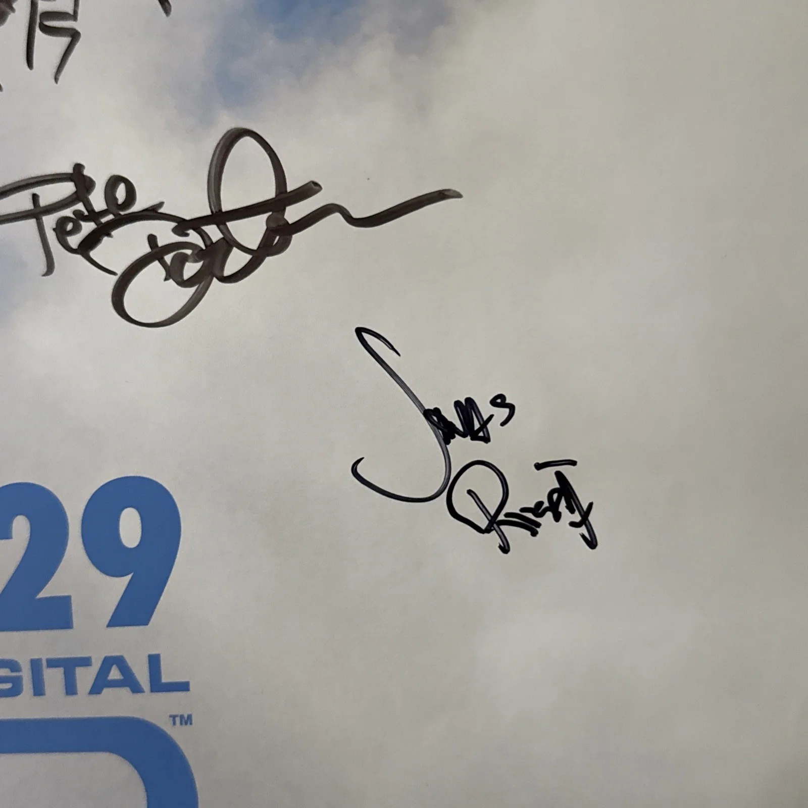 PETE DOCTER SIGNED 'UP' 27 x 40 MOVIE POSTER PIXAR ORIGINAL RARE, image 5
