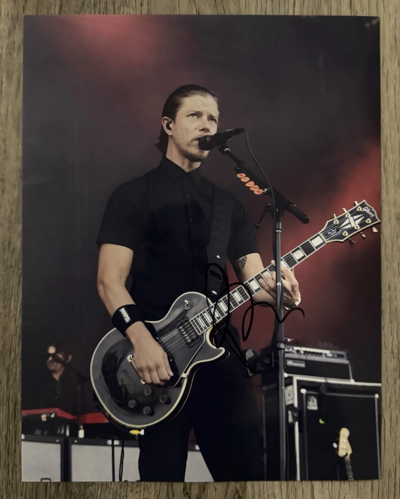 Paul Banks Signed Autograph 8.5x11 Photo Music iNTERPOL Games of Days, изображение 2