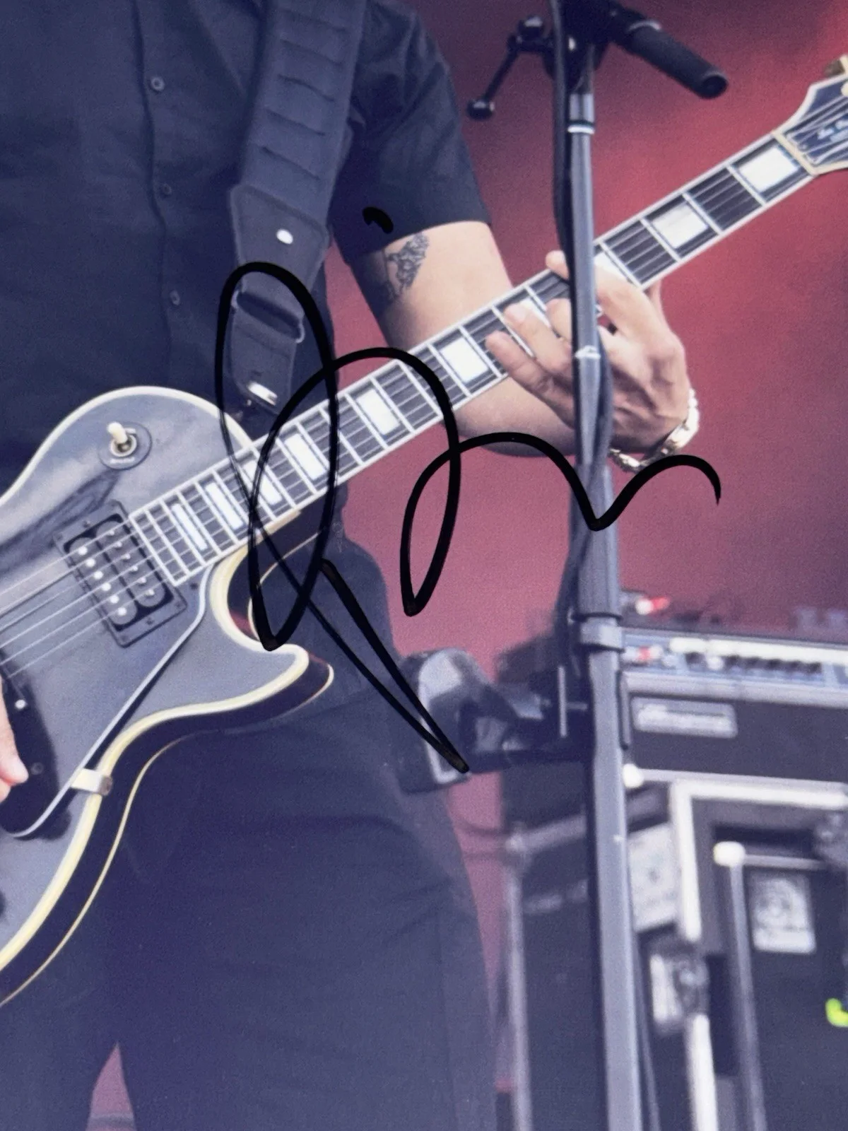 Paul Banks Signed Autograph 8.5x11 Photo Music iNTERPOL Games of Days, изображение 3