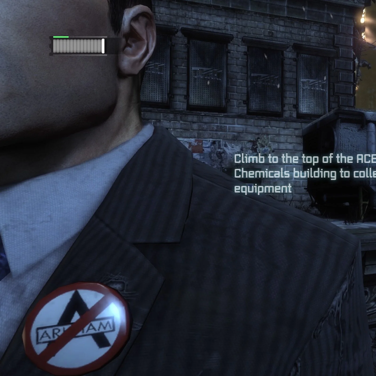 Batman Arkham City (2011) Anti-Arkham Replica Button Badge, image 2